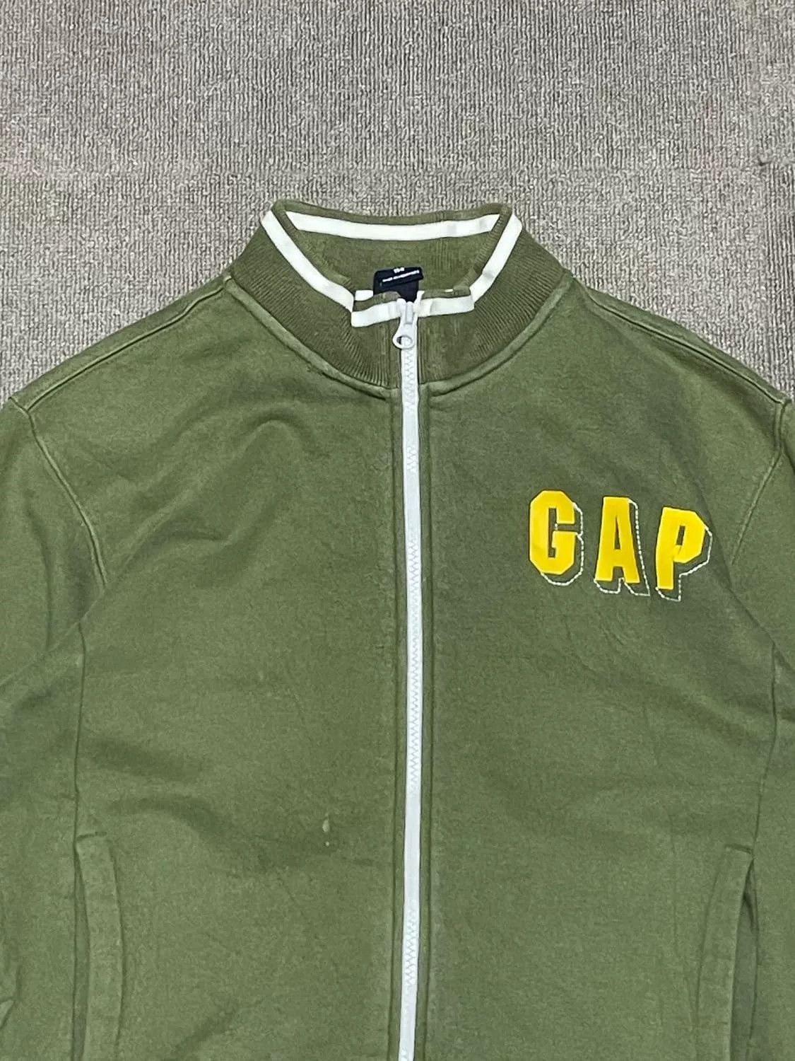 Gap Gap Vintage Sage Track Jacket Size US M / EU 48-50 / 2 - 2 Thumbnail
