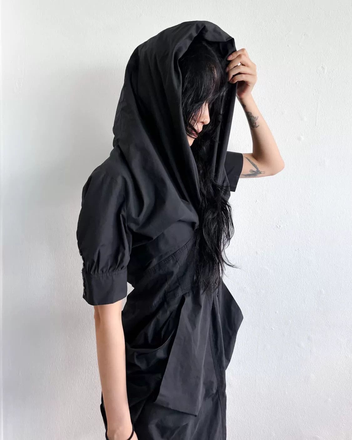 Yohji Yamamoto Yohji Yamamoto Vintage Utility Dress Size M / US 6-8 / IT 42-44 - 2 Thumbnail