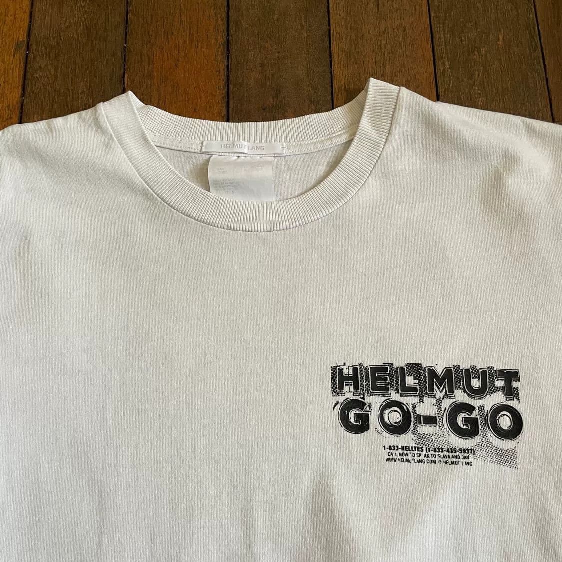 Helmut Lang Helmut Lang Vintage Logo Print T-Shirt Size US M / EU 48-50 / 2 - 4 Thumbnail