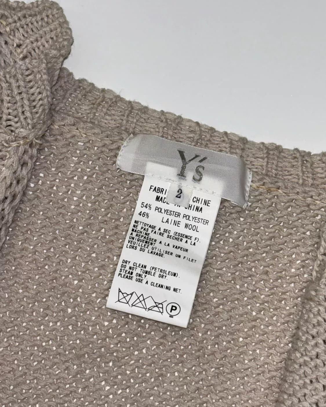 Yohji Yamamoto Yohji Yamamoto Vintage Knit Sweater Size US M / EU 48-50 / 2 - 4 Thumbnail