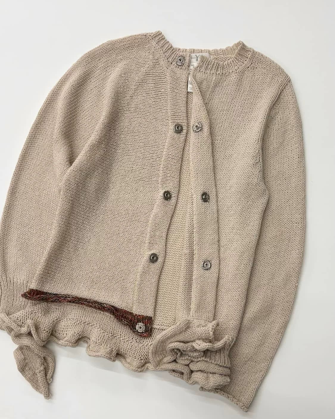 Yohji Yamamoto Yohji Yamamoto Vintage Knit Sweater Size US M / EU 48-50 / 2 - 5 Thumbnail