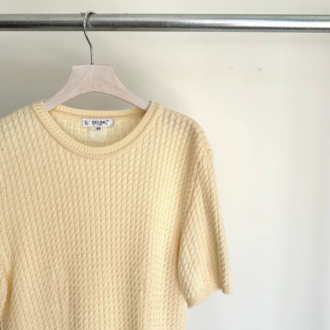 Celine Celine Vintage Mousse Knit Sweater Size M / US 6-8 / IT 42-44 - 3 Thumbnail