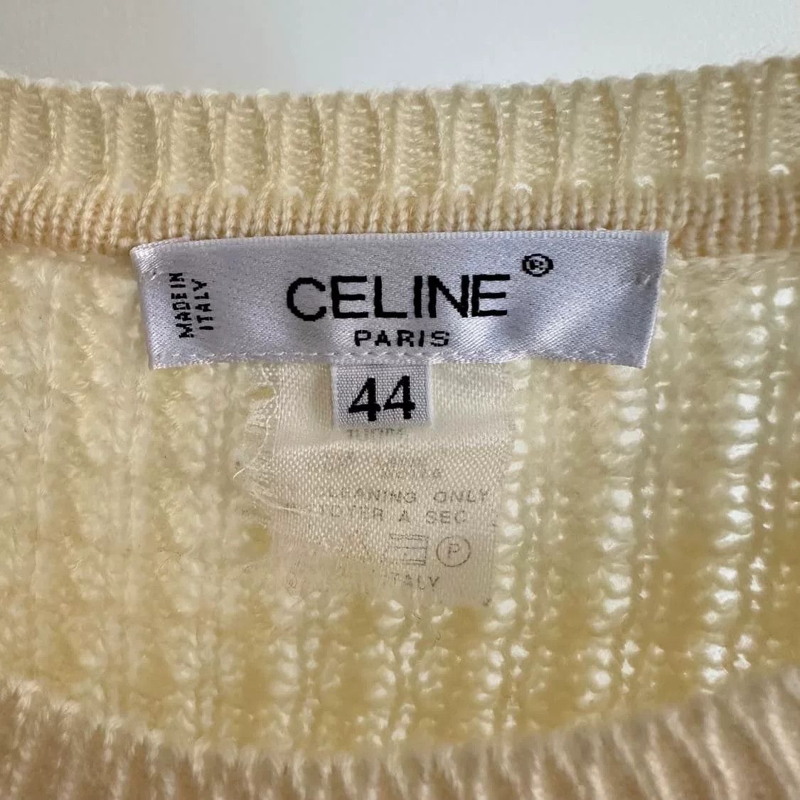 Celine Celine Vintage Mousse Knit Sweater Size M / US 6-8 / IT 42-44 - 5 Thumbnail
