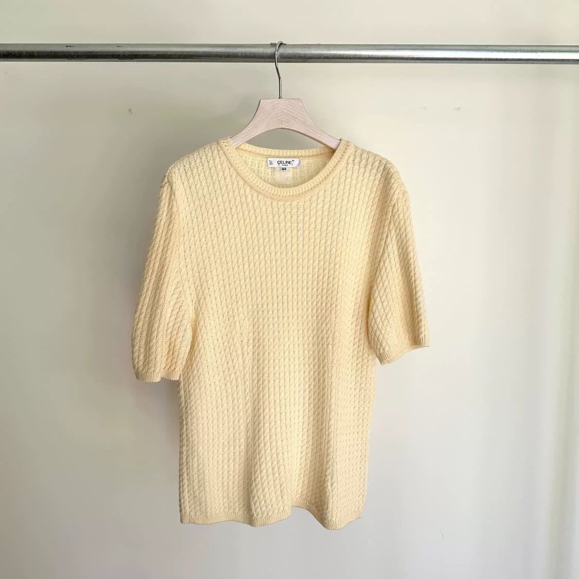 Celine Celine Vintage Mousse Knit Sweater Size M / US 6-8 / IT 42-44 - 2 Thumbnail