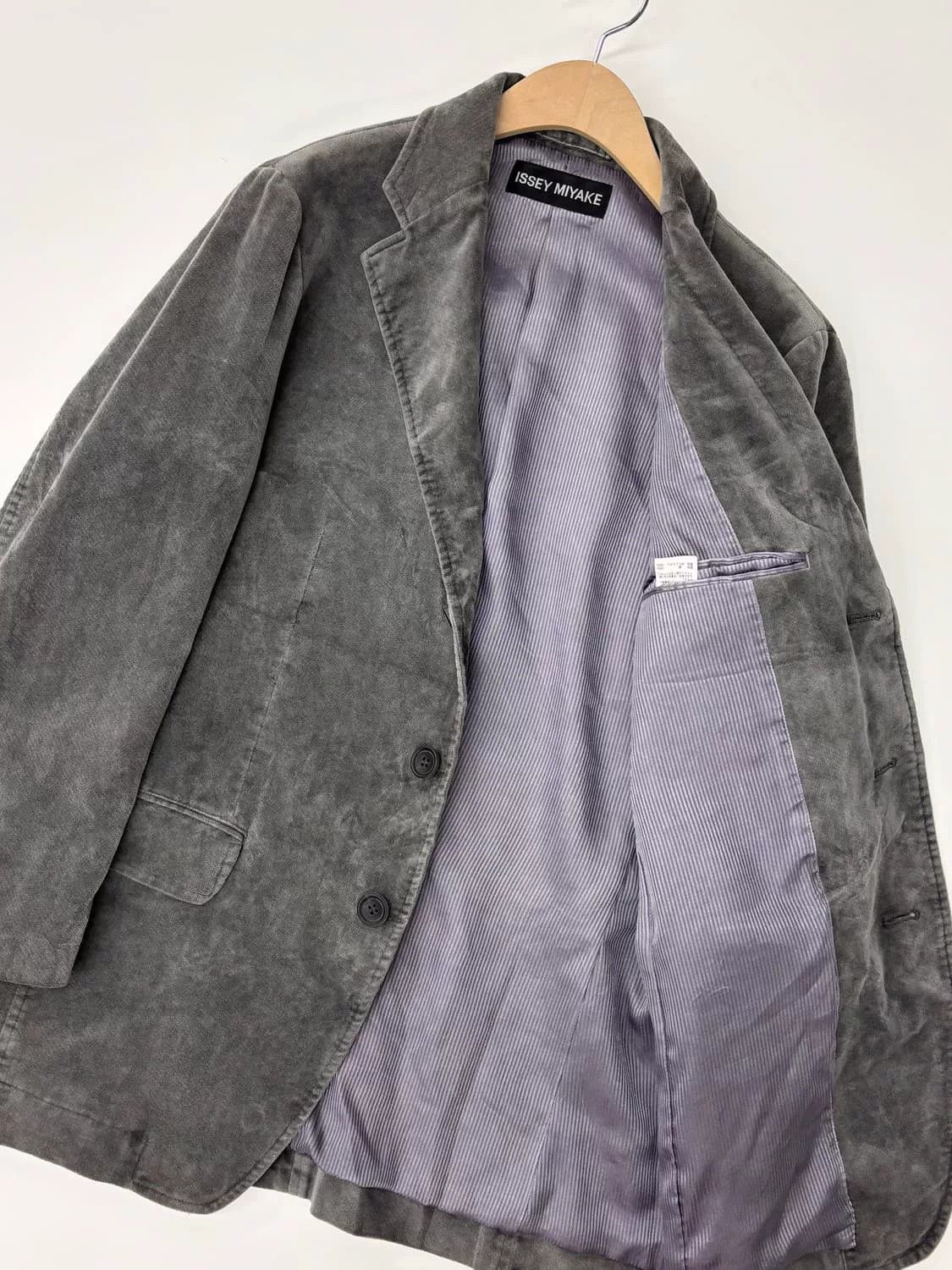 Issey Miyake Issey Miyake Vintage Gray Blazer Size US M / EU 48-50 / 2 - 3 Thumbnail