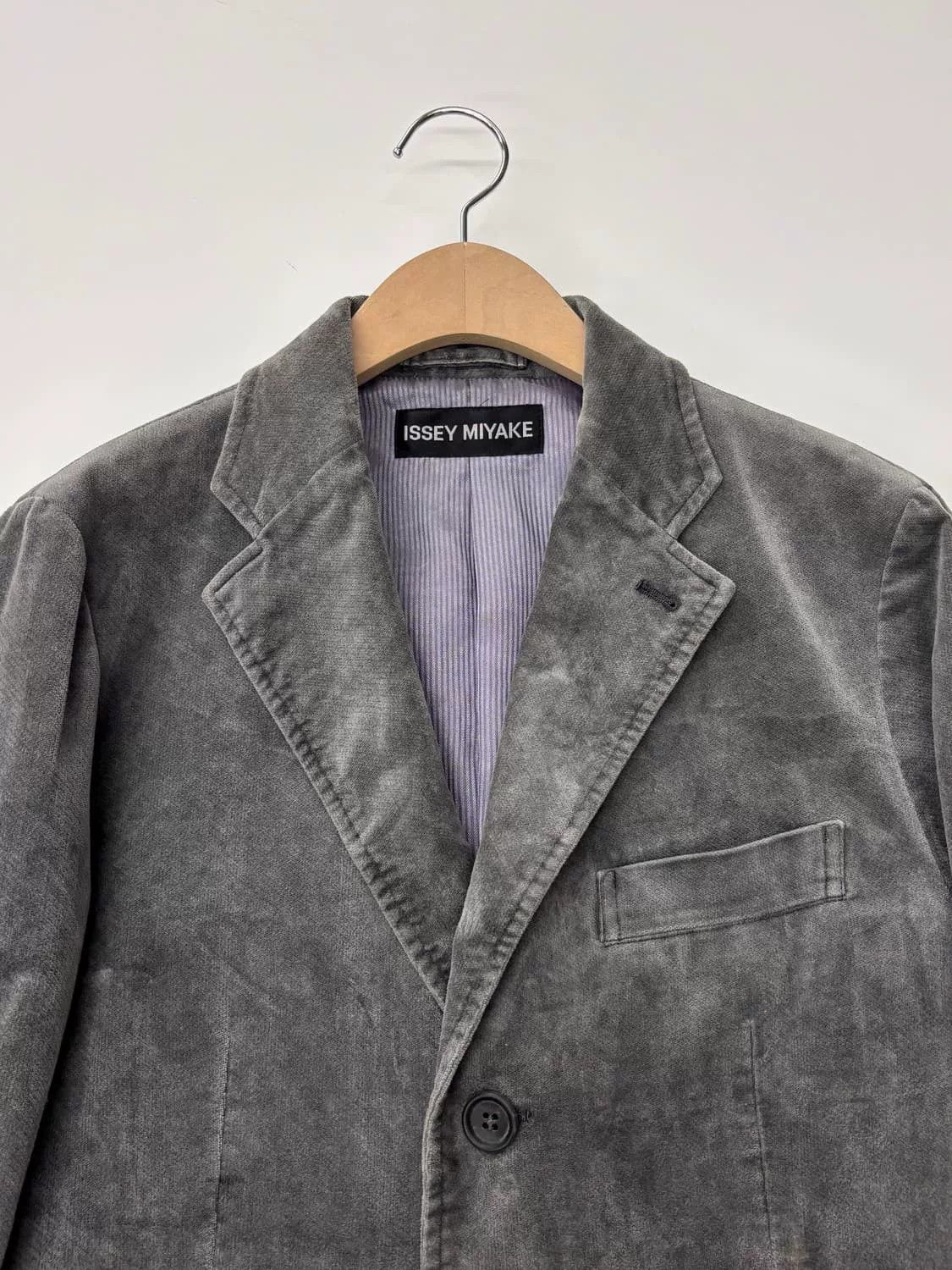 Issey Miyake Issey Miyake Vintage Gray Blazer Size US M / EU 48-50 / 2 - 2 Thumbnail