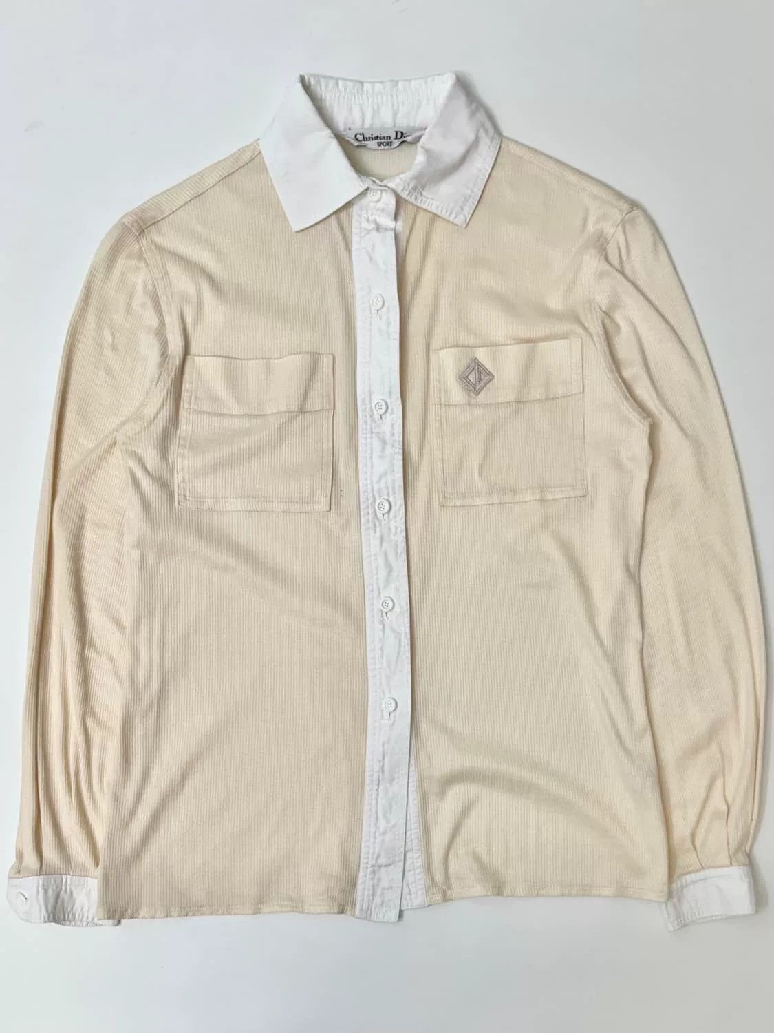Dior Dior Vintage French Shirt Size M / US 6-8 / IT 42-44 - 2 Thumbnail