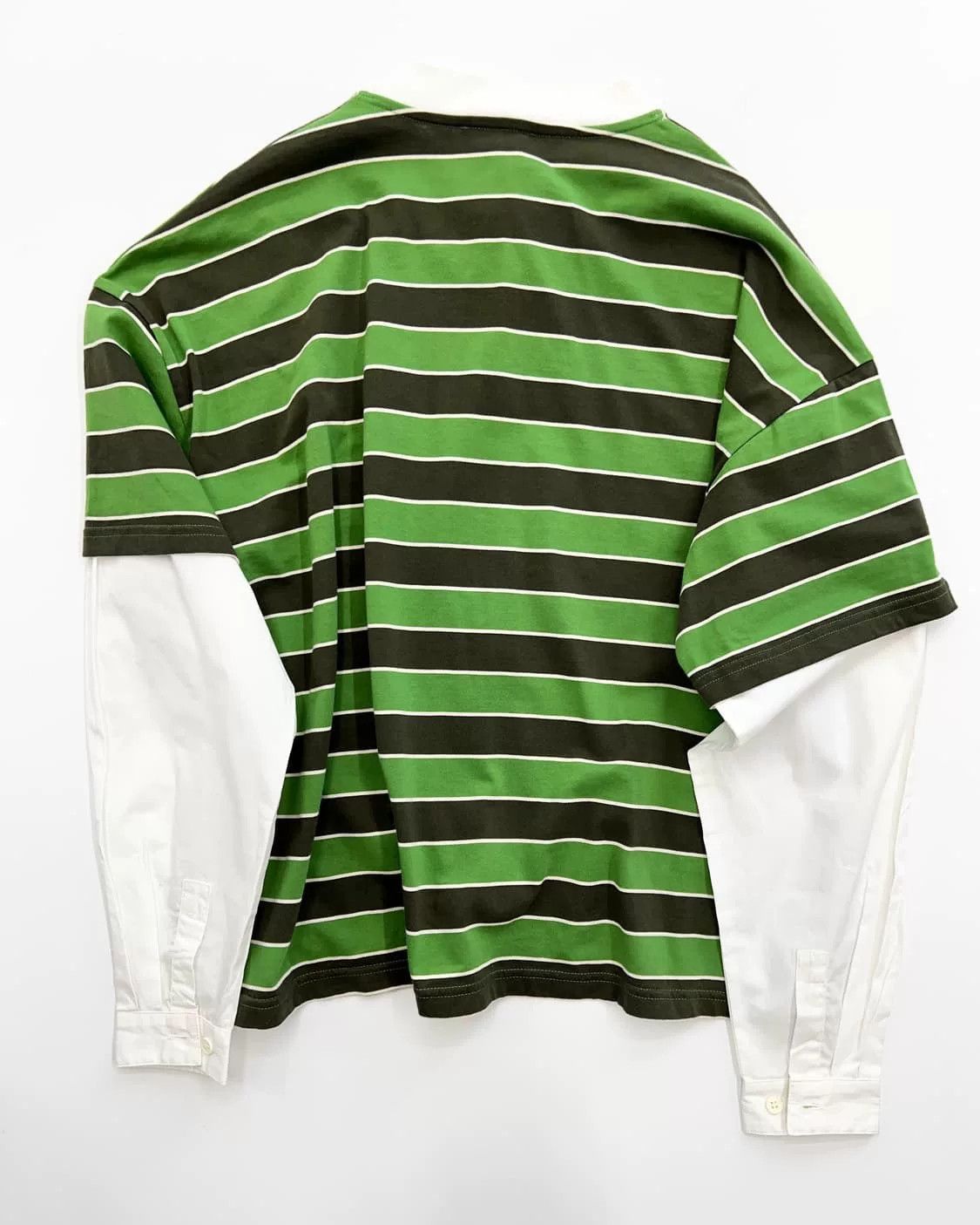 Sunnei Sunnei Spliced Striped Sweatshirt Size US M / EU 48-50 / 2 - 6 Thumbnail