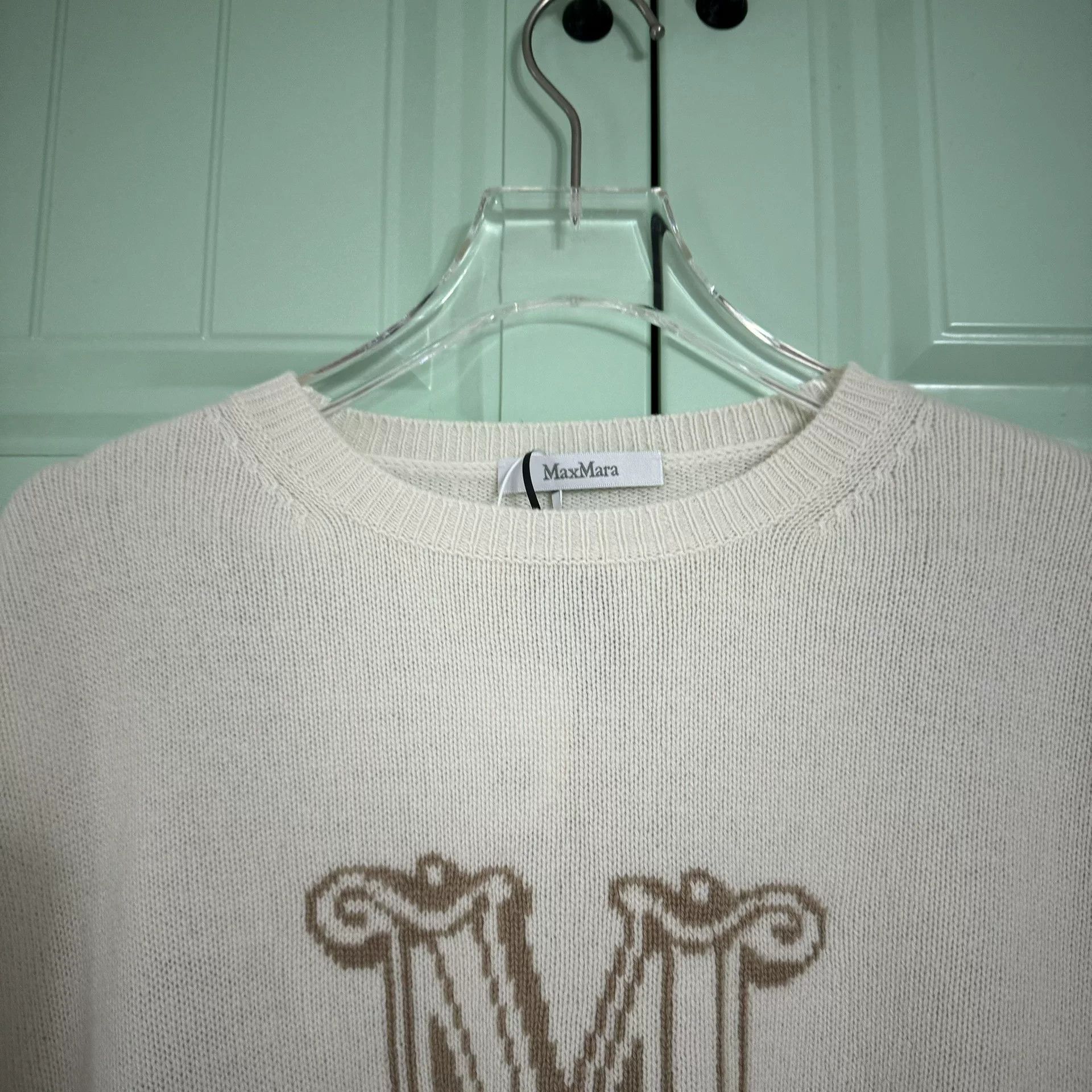 Max Mara MaxMara Classic M Cashmere Sweater Size M / US 6-8 / IT 42-44 - 6 Thumbnail
