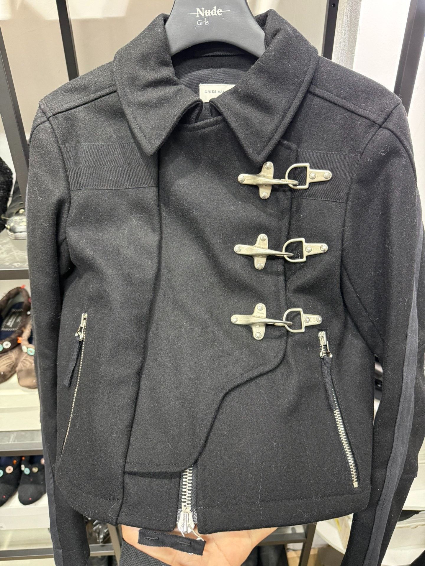 Dries Van Noten Dries Van Noten Airplane Buckle Short Jacket Size US M / EU 48-50 / 2 - 3 Thumbnail