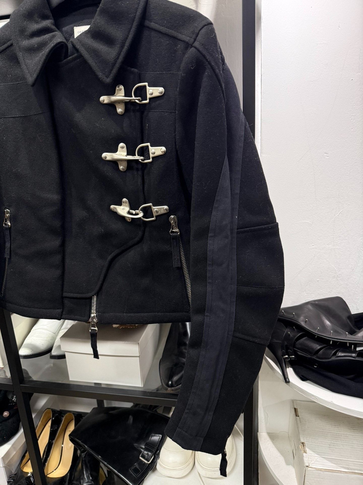 Dries Van Noten Dries Van Noten Airplane Buckle Short Jacket Size US M / EU 48-50 / 2 - 2 Thumbnail