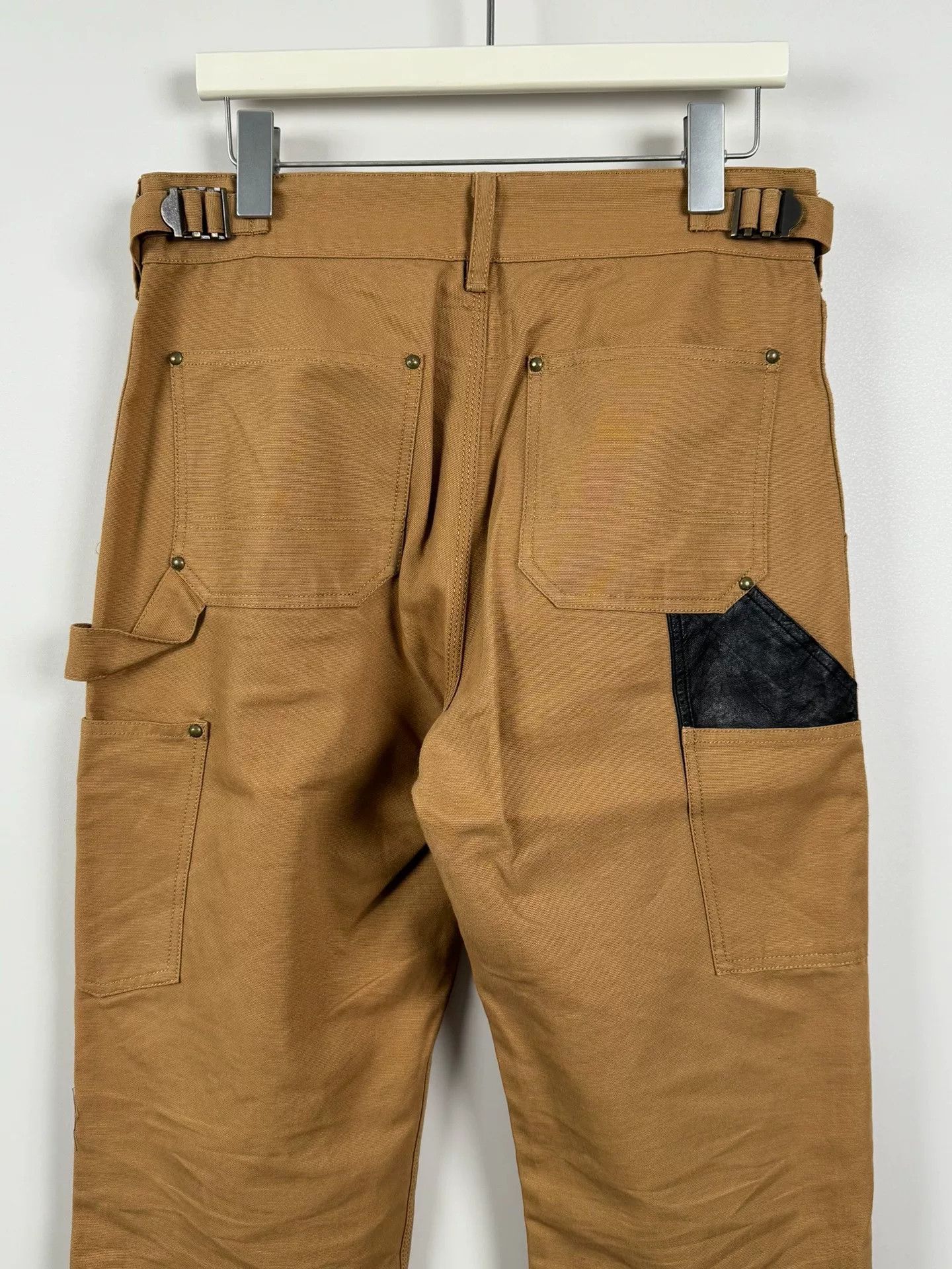 GRAILZ Grailz Double Knee Leather Patch Cargo Pants Size US 31 - 5 Thumbnail