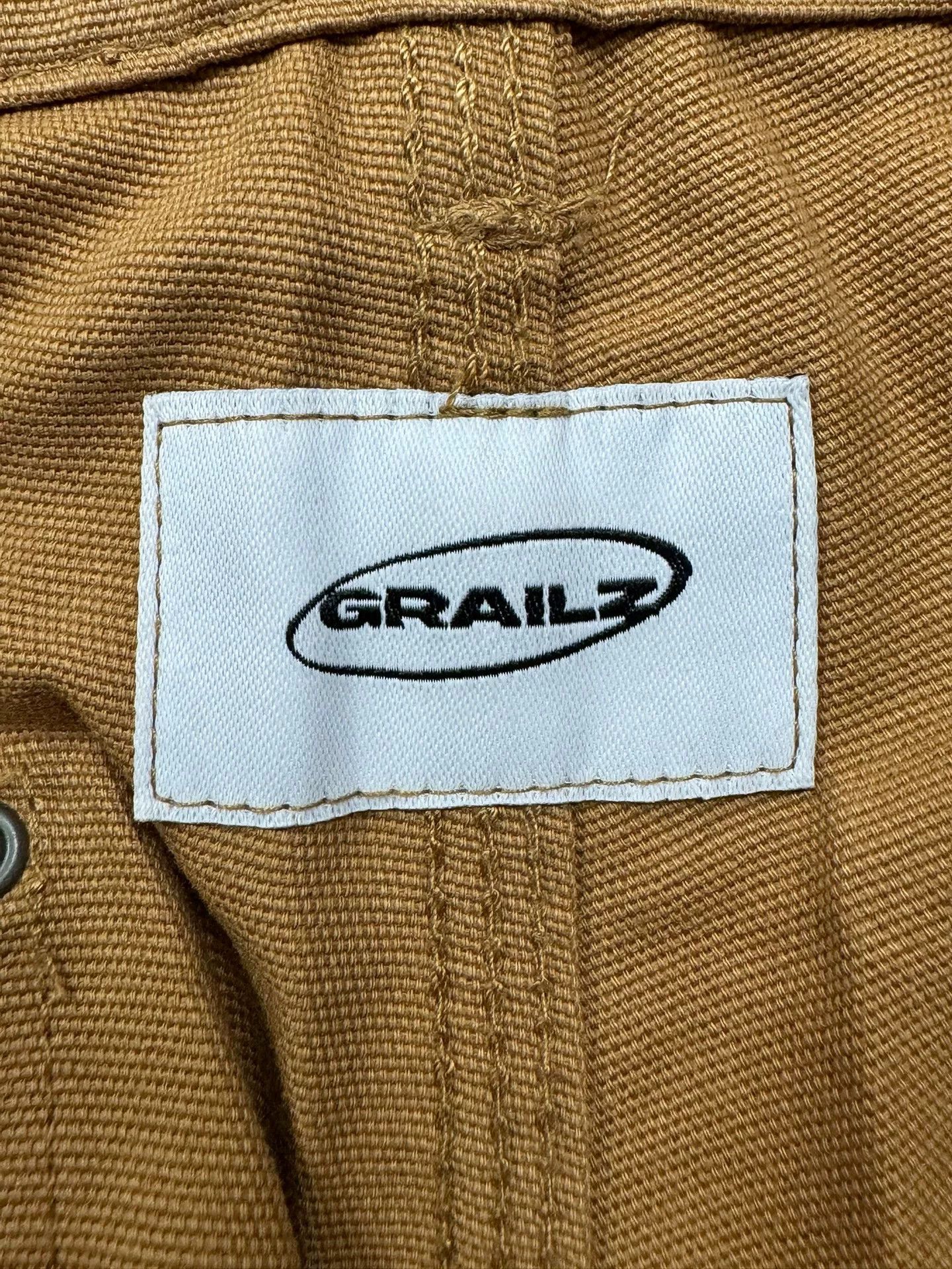 GRAILZ Grailz Double Knee Leather Patch Cargo Pants Size US 31 - 6 Thumbnail