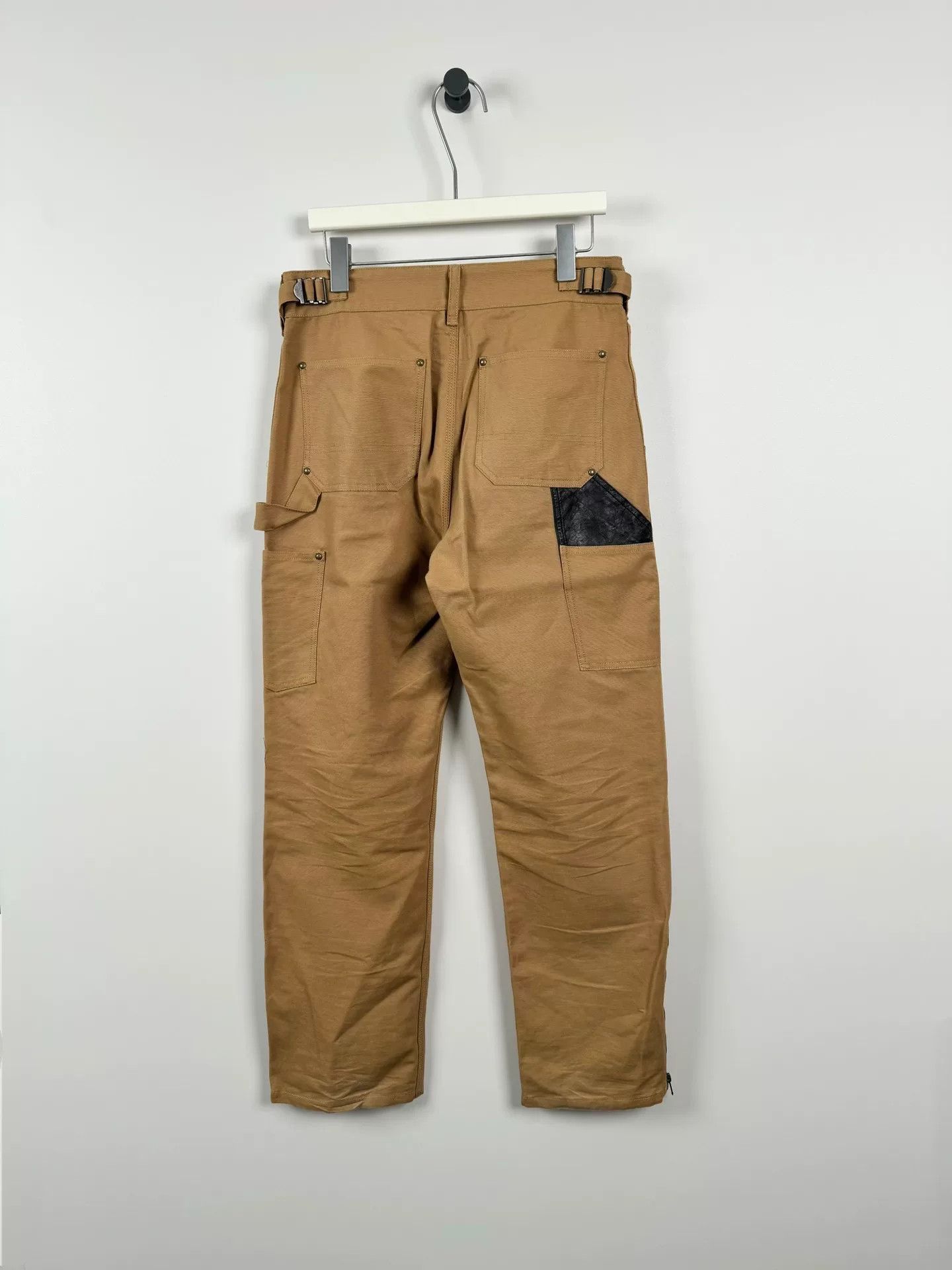 GRAILZ Grailz Double Knee Leather Patch Cargo Pants Size US 31 - 2 Thumbnail