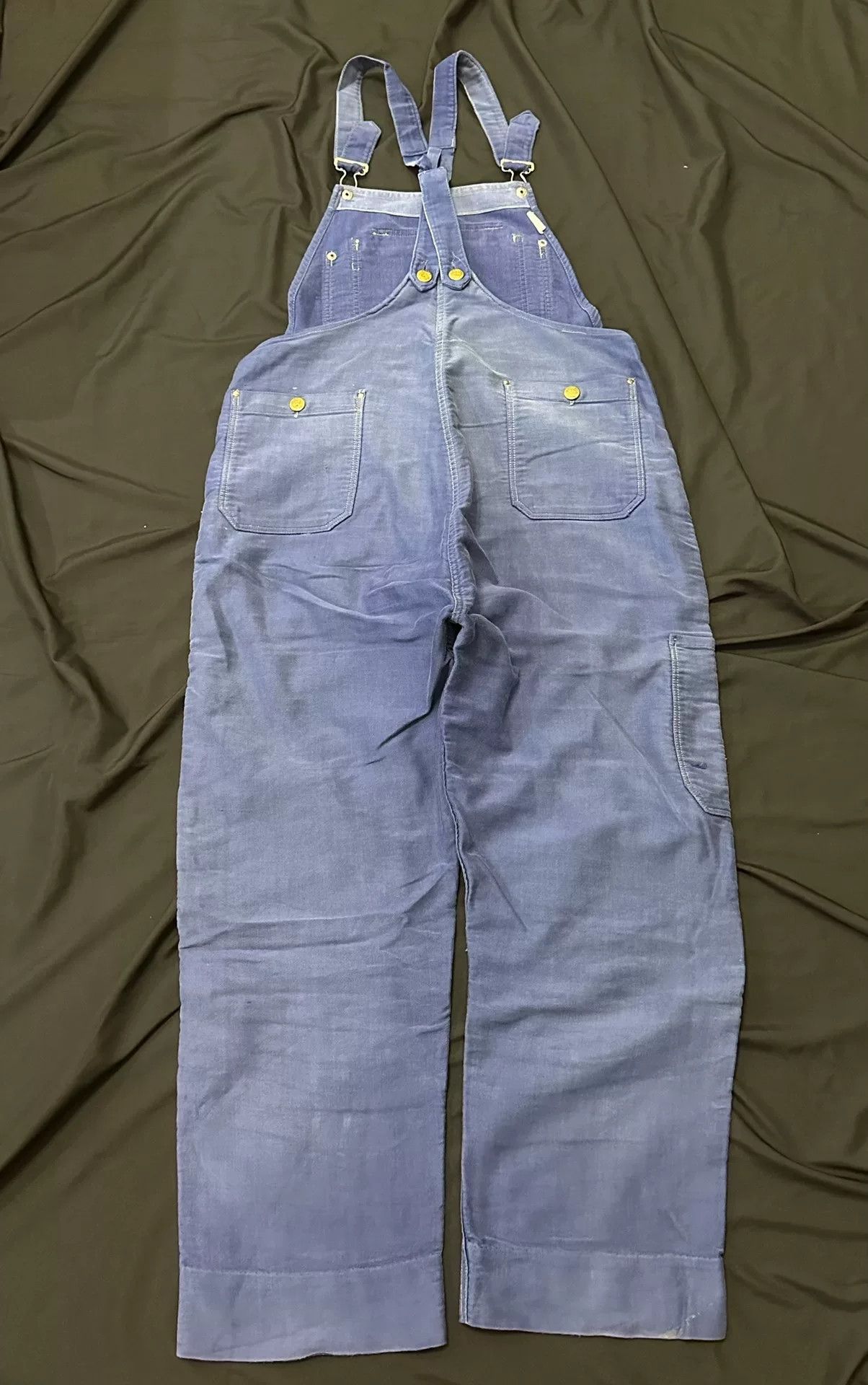 Vintage Vintage 50s French Moleskin Workwear Overalls Size US M / EU 48-50 / 2 - 7 Thumbnail