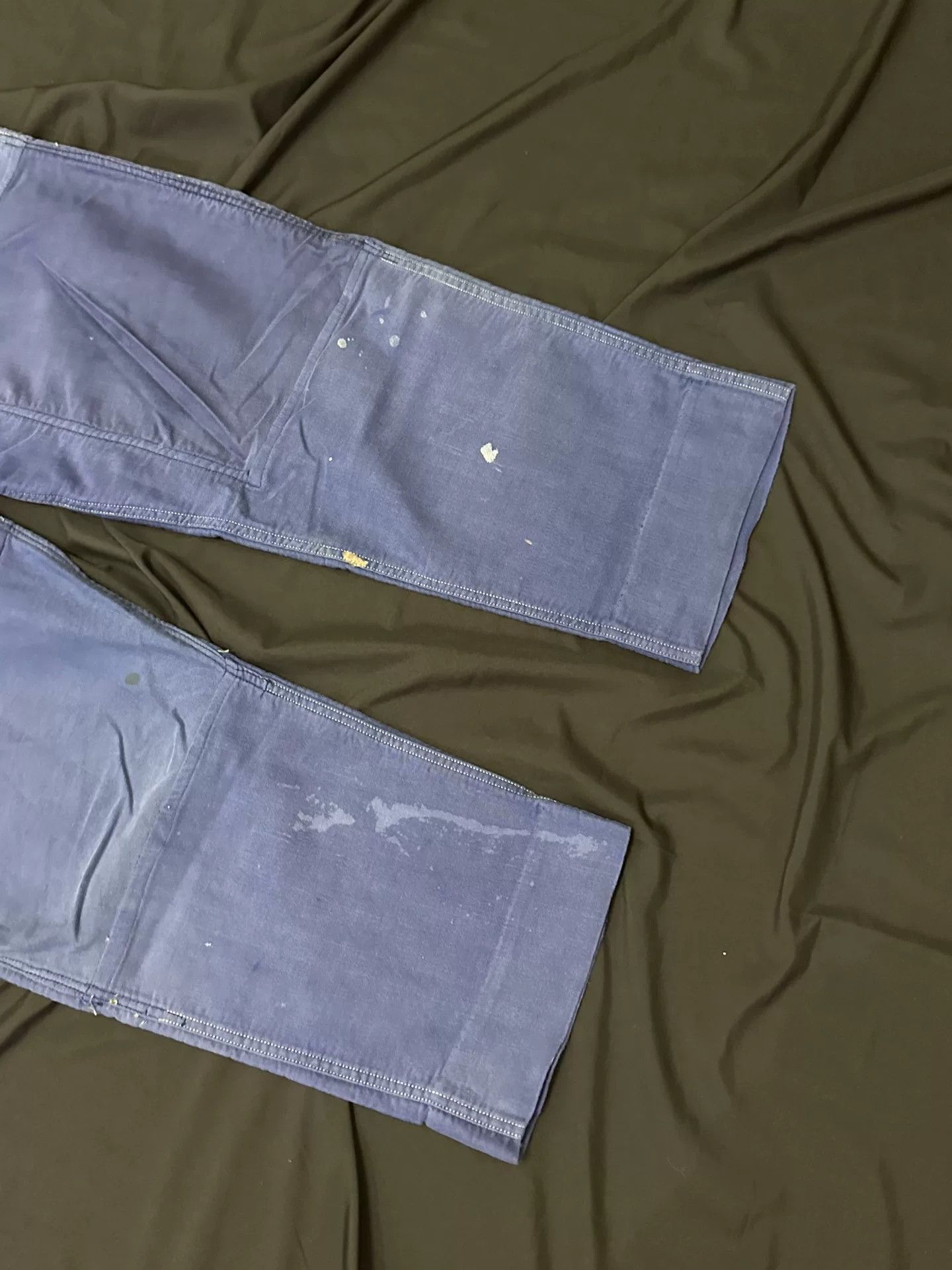 Vintage Vintage 50s French Moleskin Workwear Overalls Size US M / EU 48-50 / 2 - 3 Thumbnail