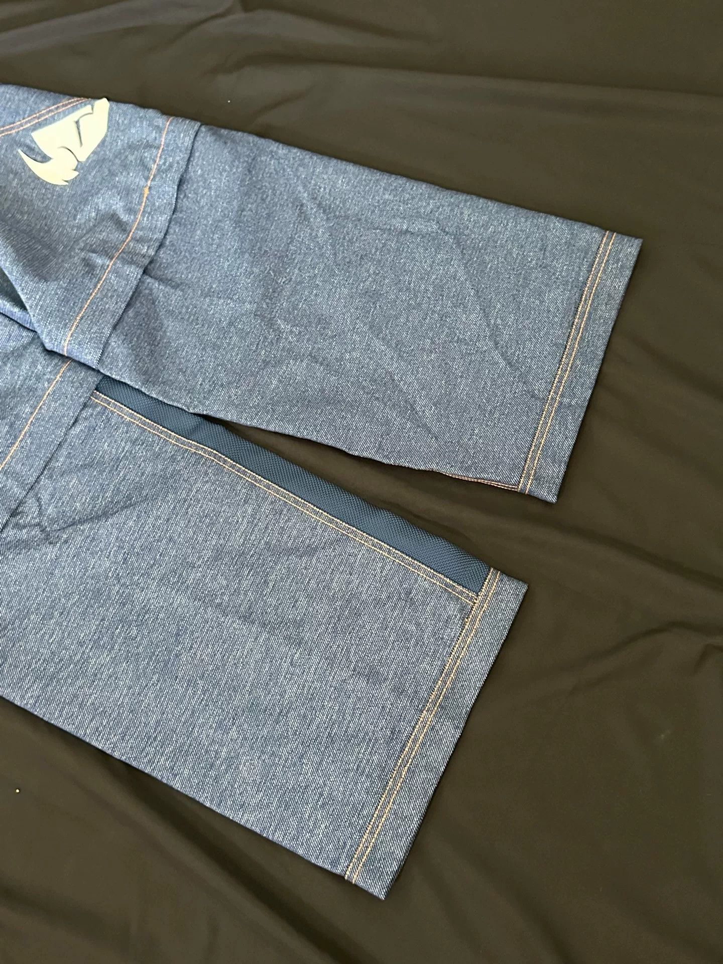 Vintage Vintage 90s Moto Cropped Jeans Size US 31 - 5 Thumbnail
