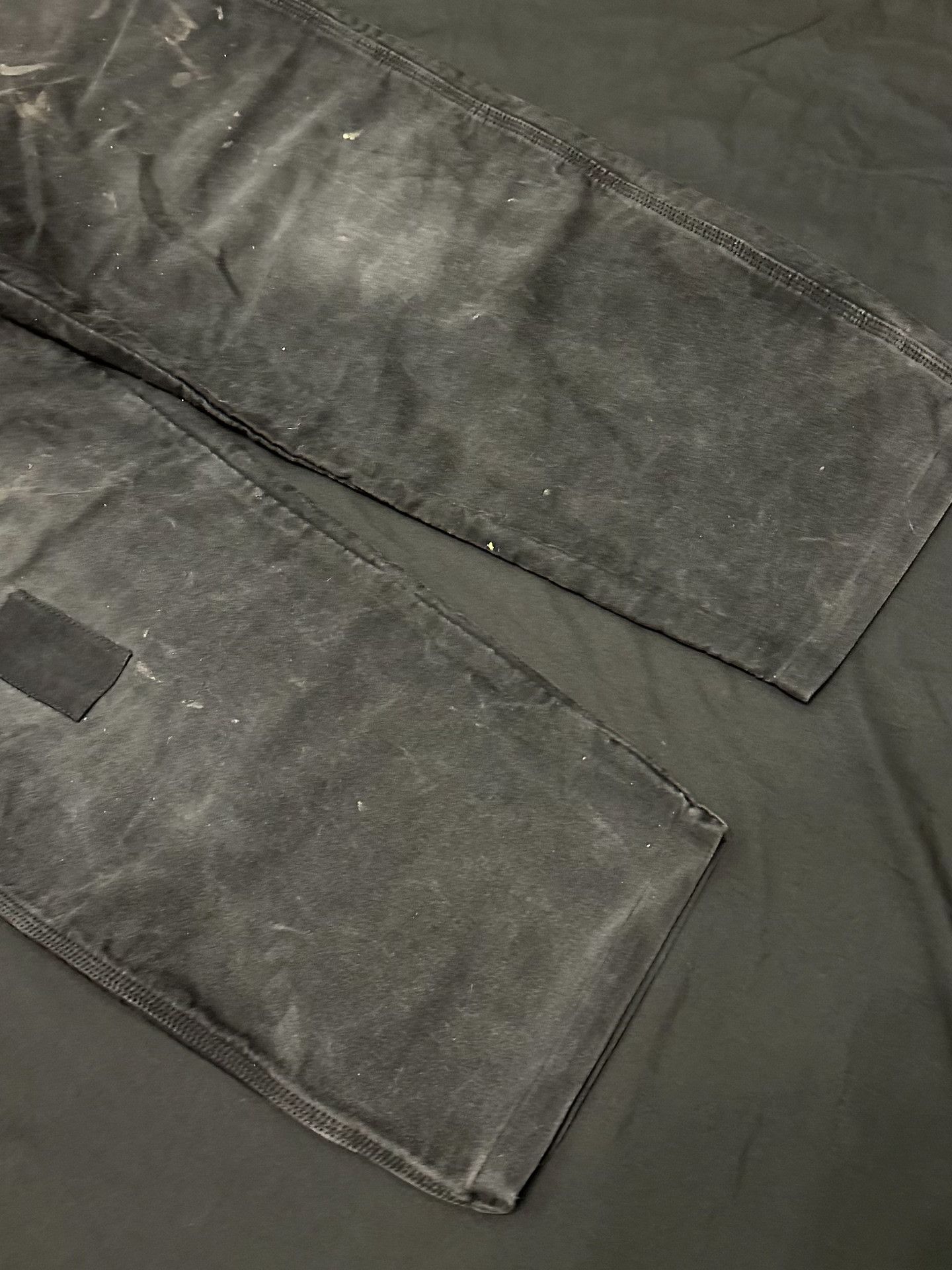 Vintage Vintage 60s French Workwear Moleskin Wide-Leg Pants Size US 31 - 2 Thumbnail