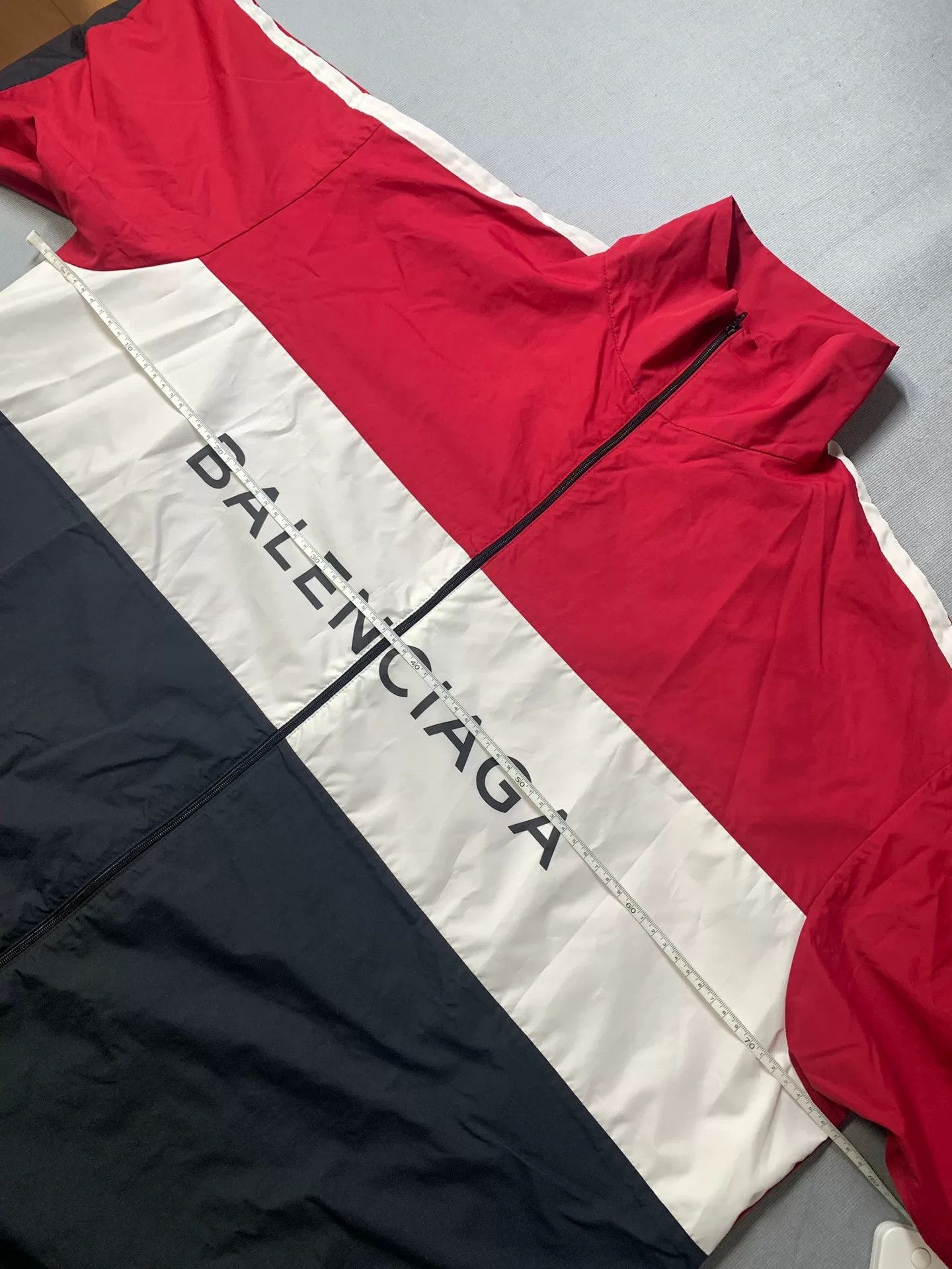 Balenciaga BALENCIAGA Three-Color Paneled Jacket Size US M / EU 48-50 / 2 - 7 Thumbnail