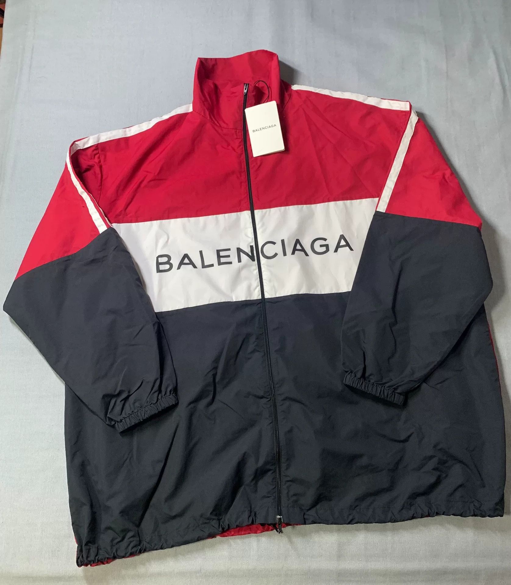 Balenciaga BALENCIAGA Three-Color Paneled Jacket Size US M / EU 48-50 / 2 - 2 Thumbnail
