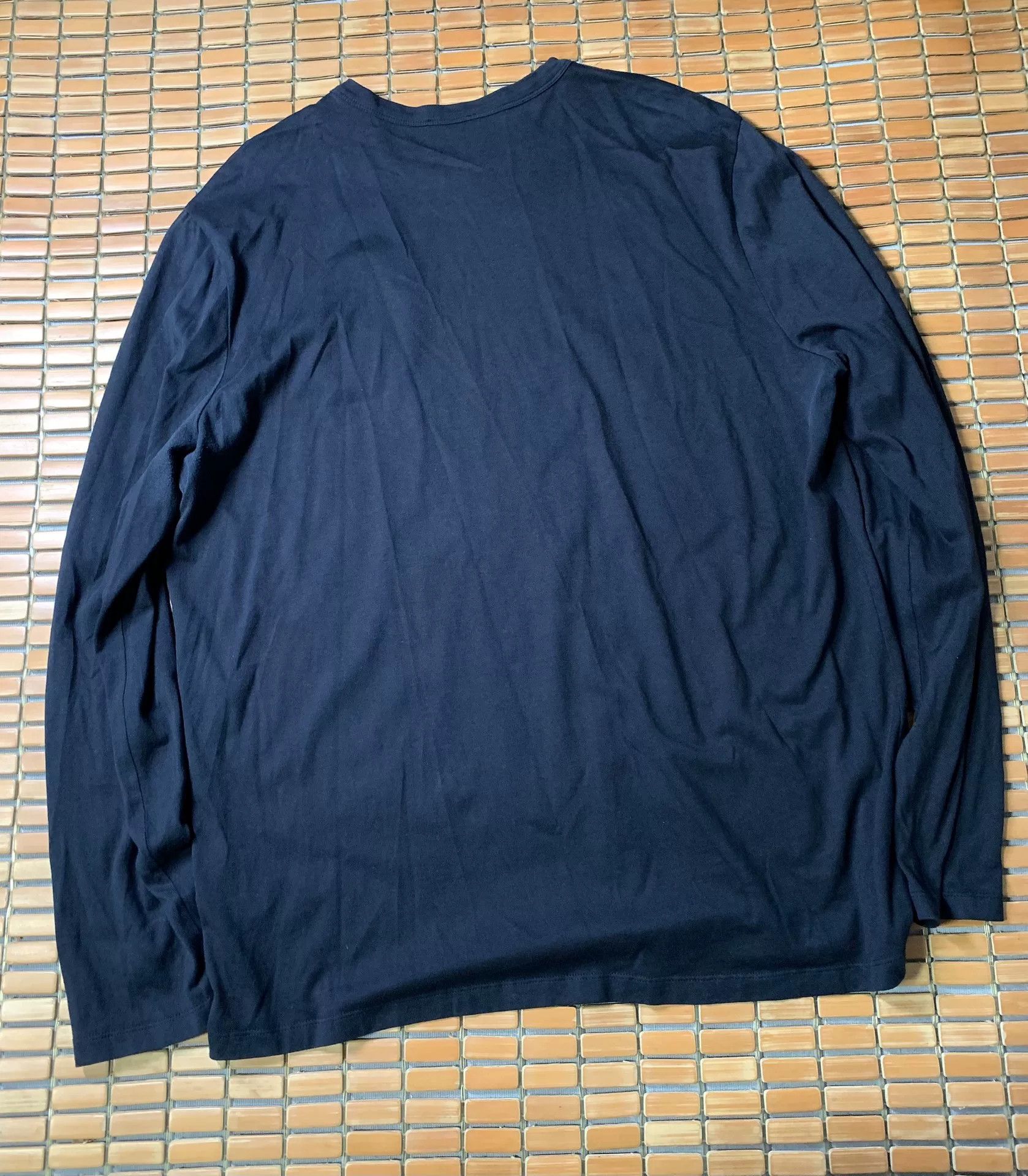 Moncler Moncler Chest Embroidered Long-Sleeve T-Shirt Size US M / EU 48-50 / 2 - 2 Thumbnail