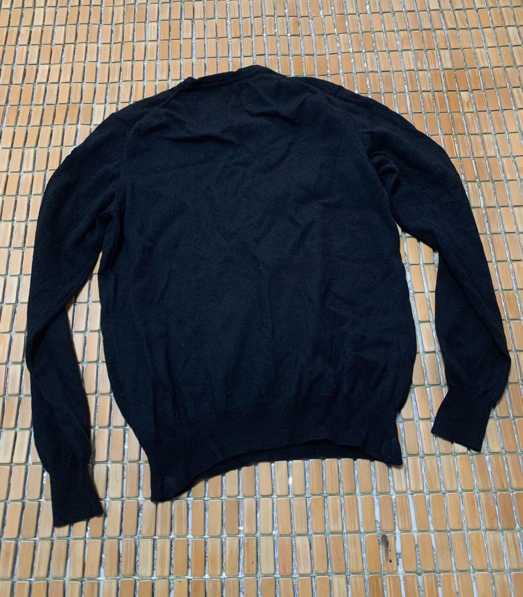 Moncler Moncler Classic Sleeve Logo Wool Sweater Size US M / EU 48-50 / 2 - 3 Thumbnail