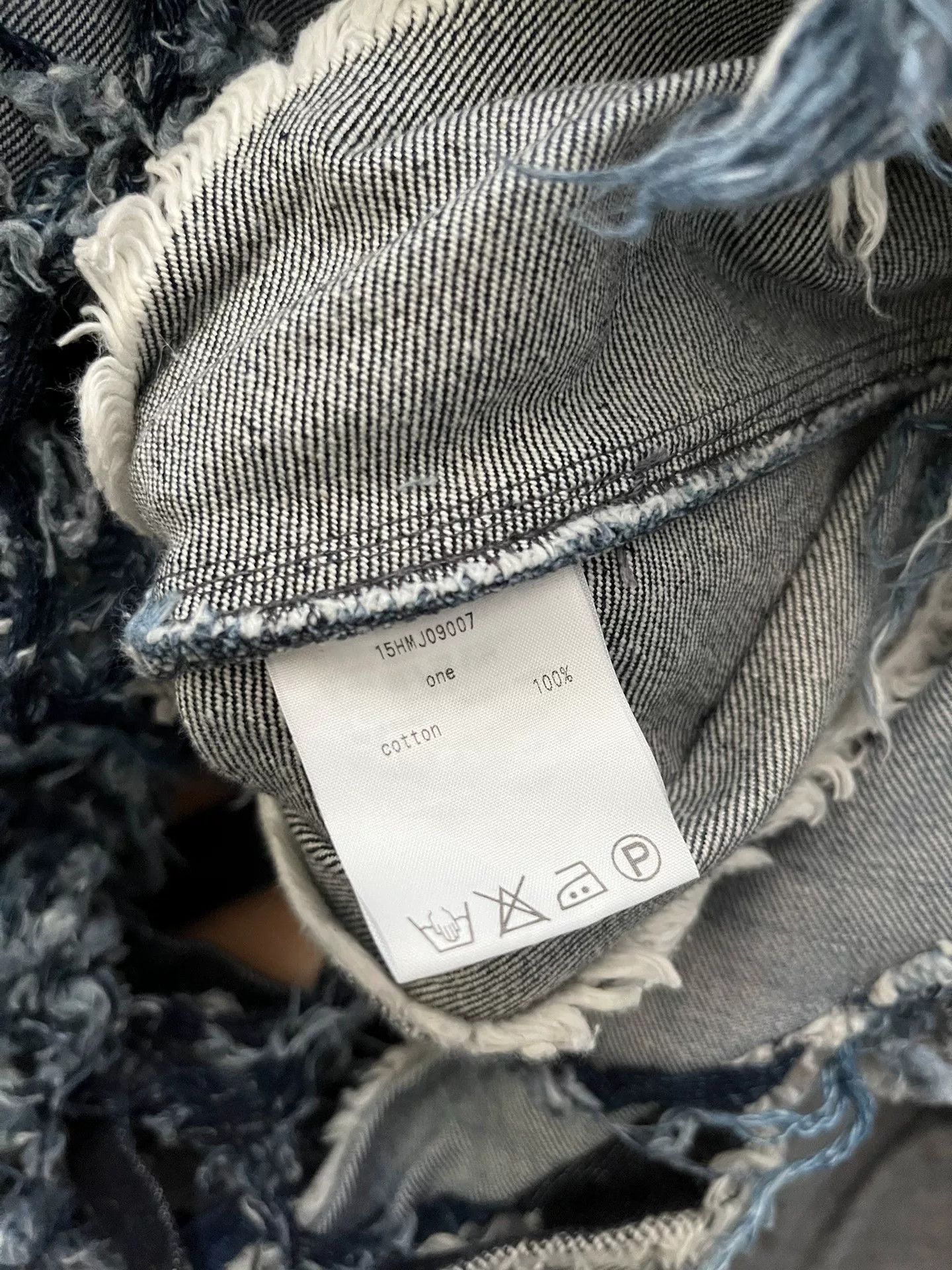 Nozomi Ishiguro Nozomi Ishiguro Denim Distressed Dress Size M / US 6-8 / IT 42-44 - 8 Thumbnail