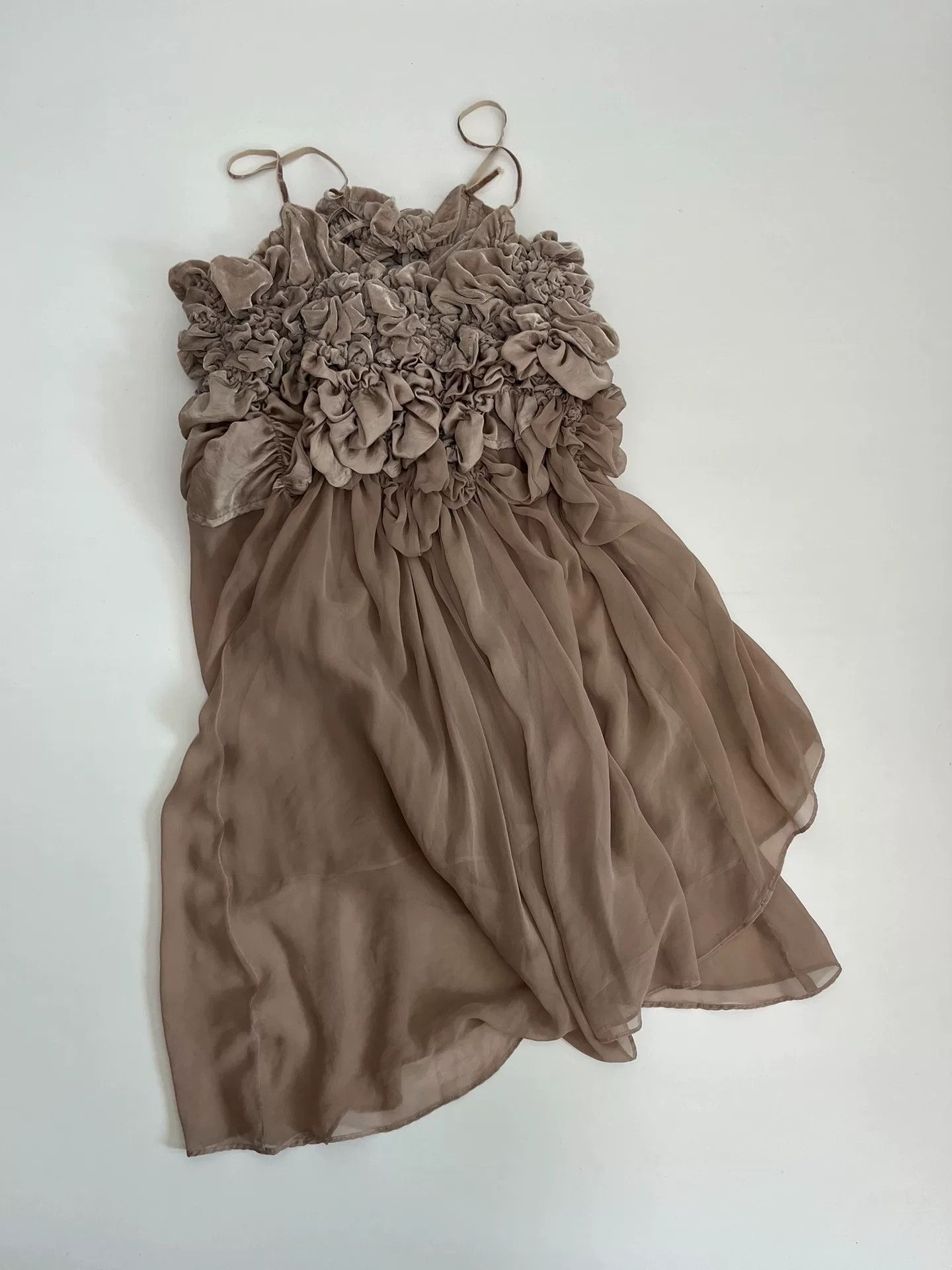 Nozomi Ishiguro Nozomi Ishiguro Pleated Spliced Dress Size M / US 6-8 / IT 42-44 - 8 Thumbnail