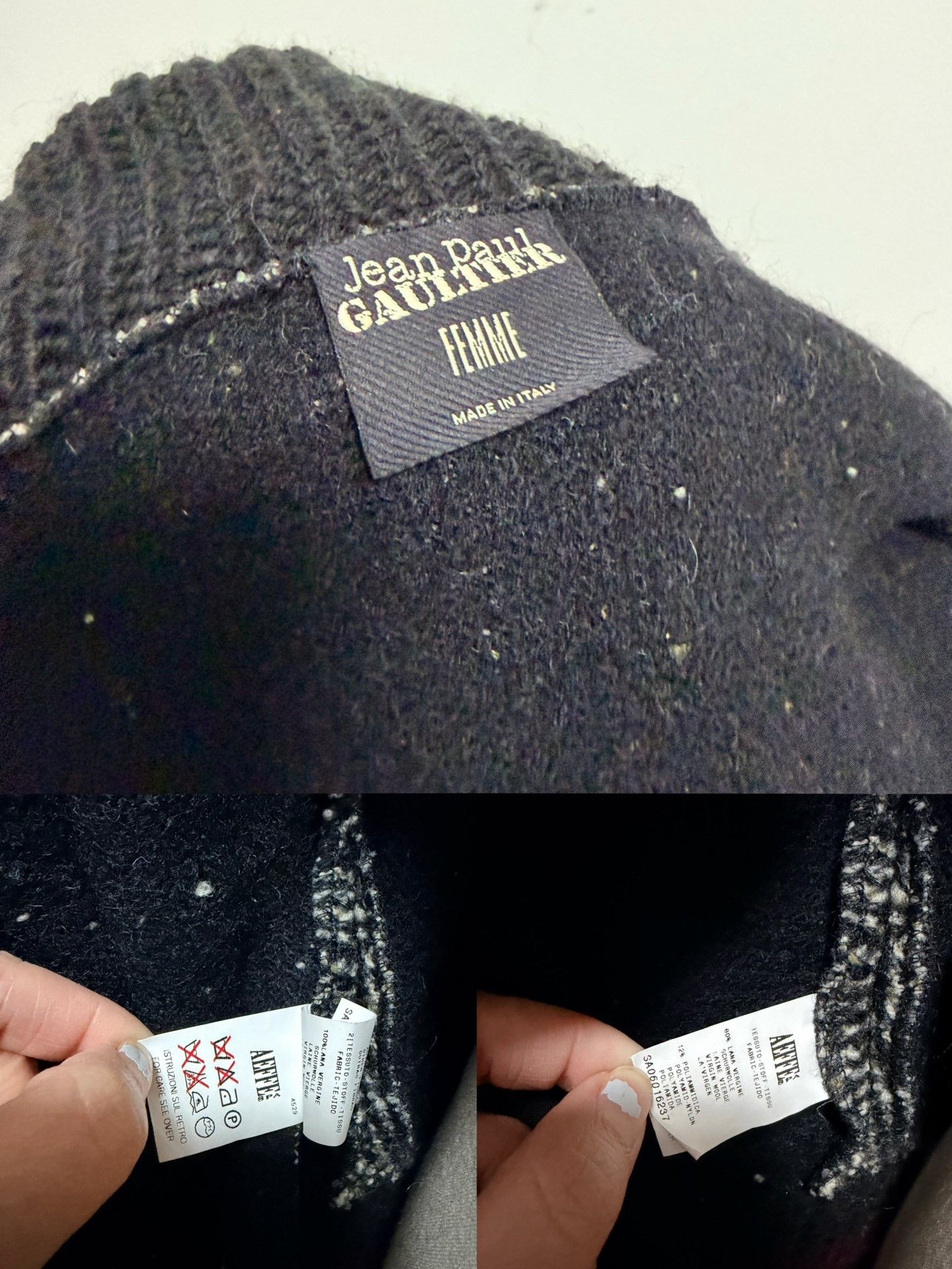 Jean Paul Gaultier Jean Paul Gaultier Knit Zip Jacket Size US M / EU 48-50 / 2 - 8 Thumbnail