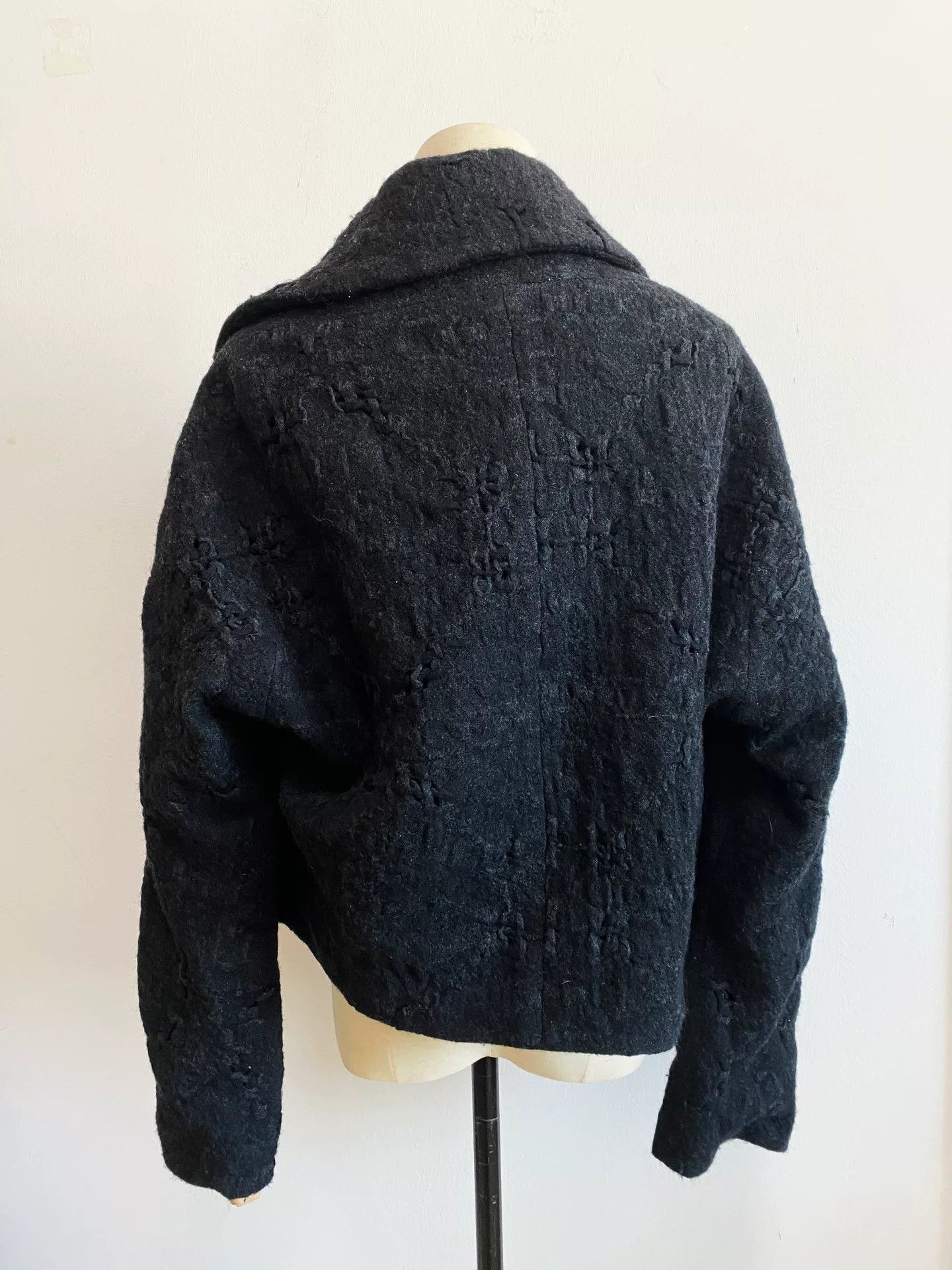 Y's Yohji Yamamoto Y's Knit Black Cardigan Size US M / EU 48-50 / 2 - 6 Thumbnail