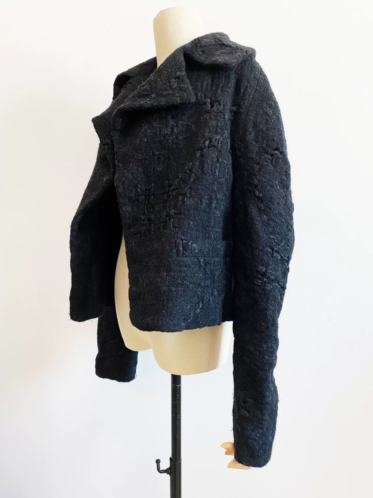 Y's Yohji Yamamoto Y's Knit Black Cardigan Size US M / EU 48-50 / 2 - 5 Thumbnail