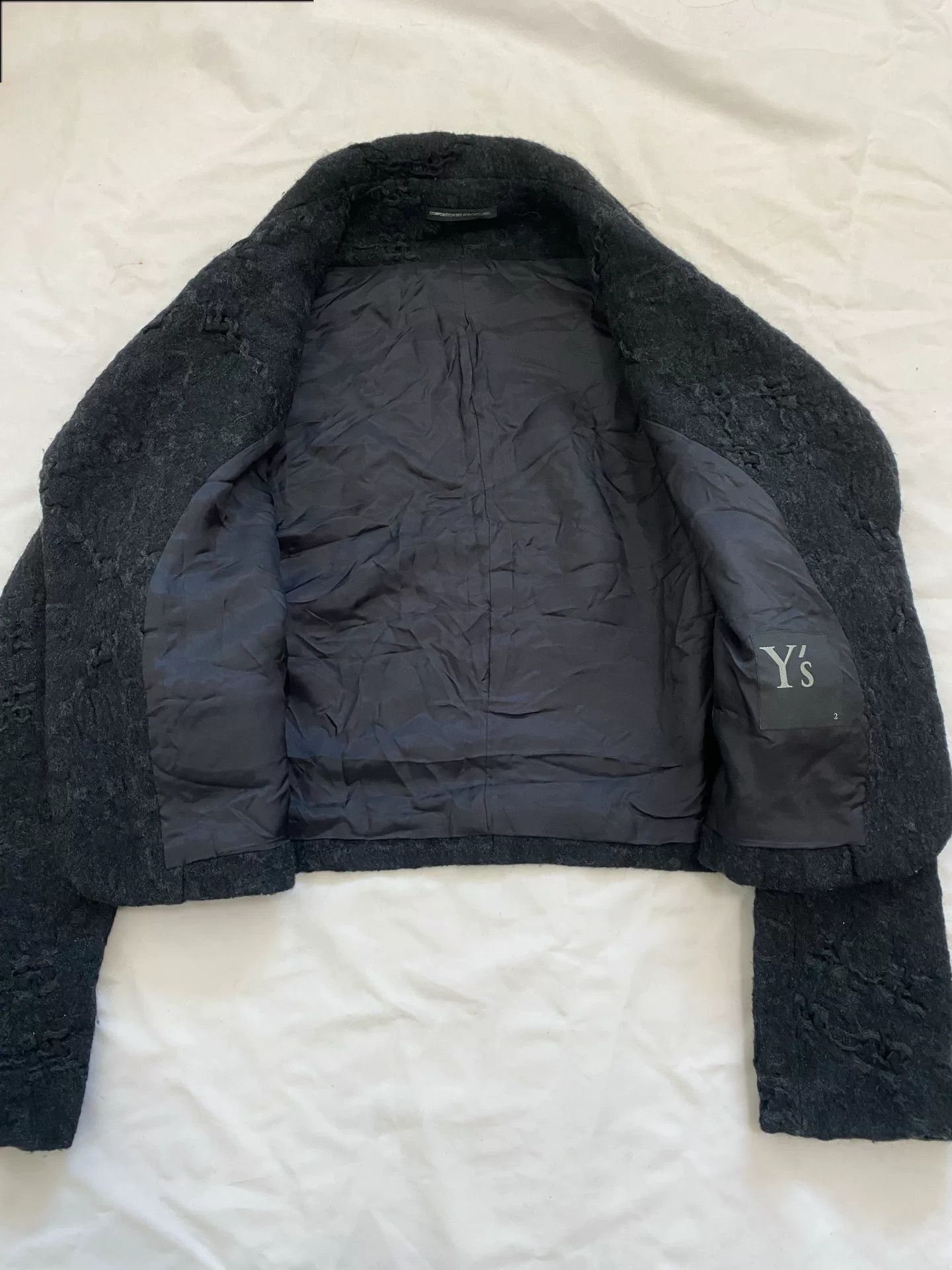 Y's Yohji Yamamoto Y's Knit Black Cardigan Size US M / EU 48-50 / 2 - 4 Thumbnail