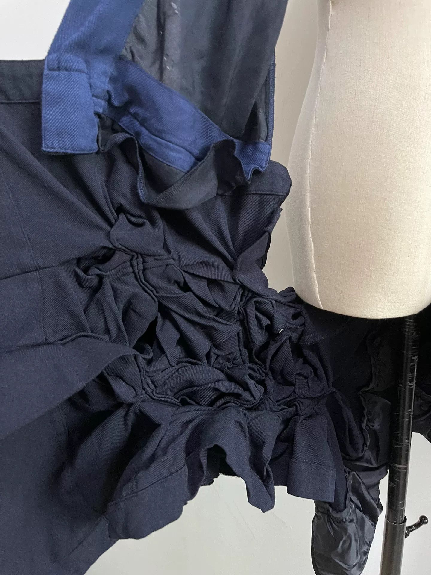 Comme des Garcons Comme des Garçons Navy Backless Top Size M / US 6-8 / IT 42-44 - 7 Thumbnail