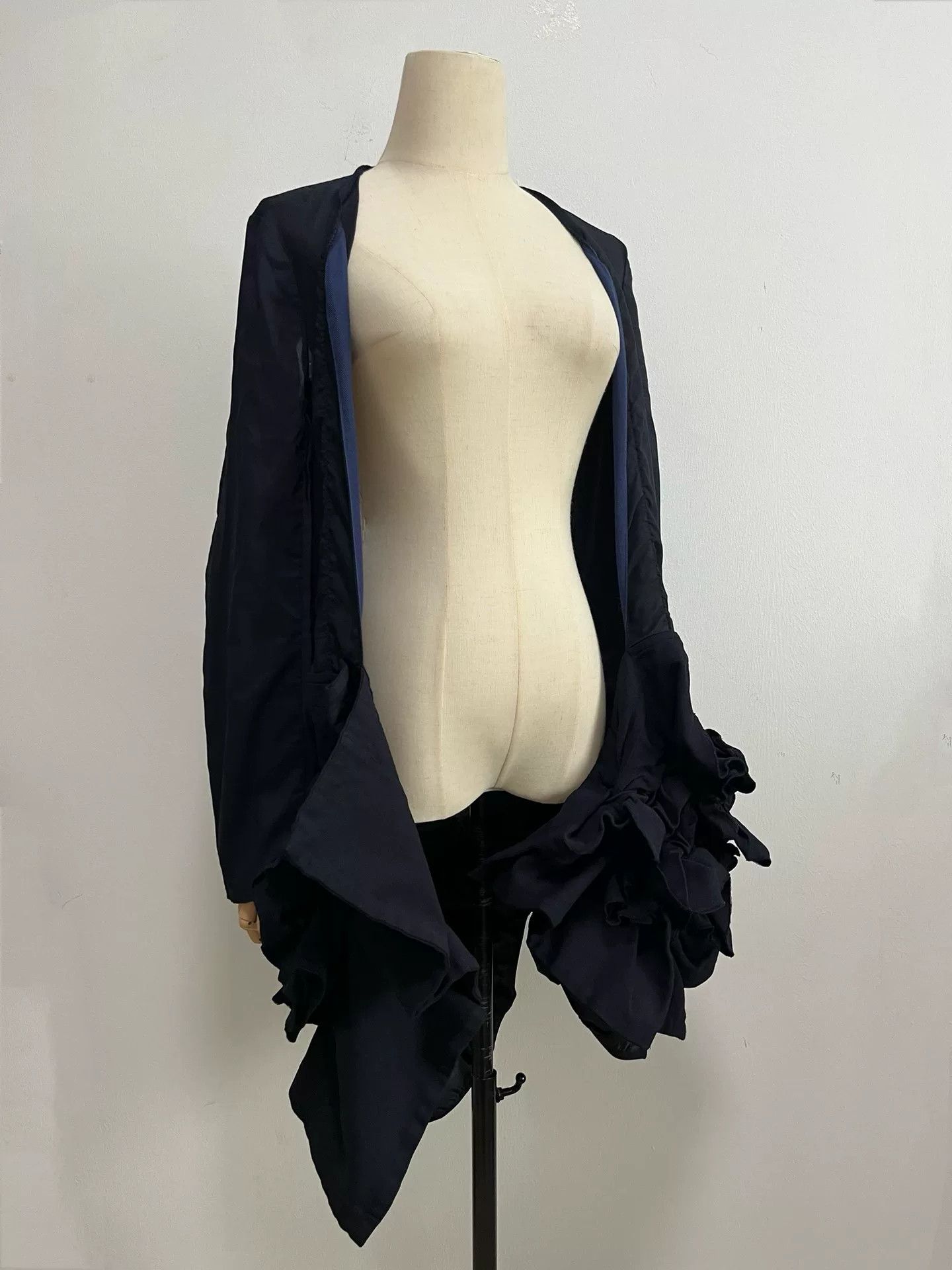 Comme des Garcons Comme des Garçons Navy Backless Top Size M / US 6-8 / IT 42-44 - 3 Thumbnail