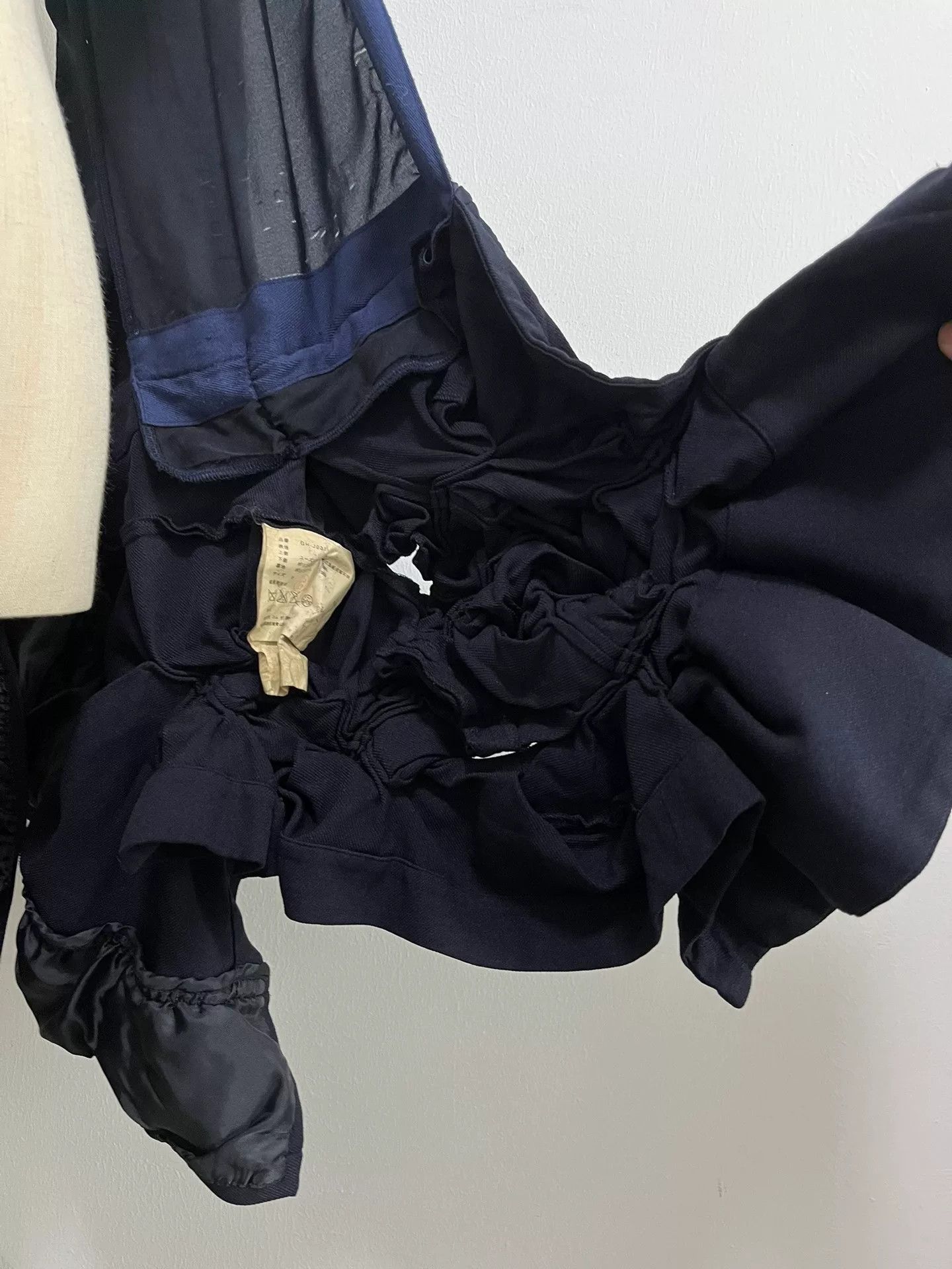 Comme des Garcons Comme des Garçons Navy Backless Top Size M / US 6-8 / IT 42-44 - 8 Thumbnail
