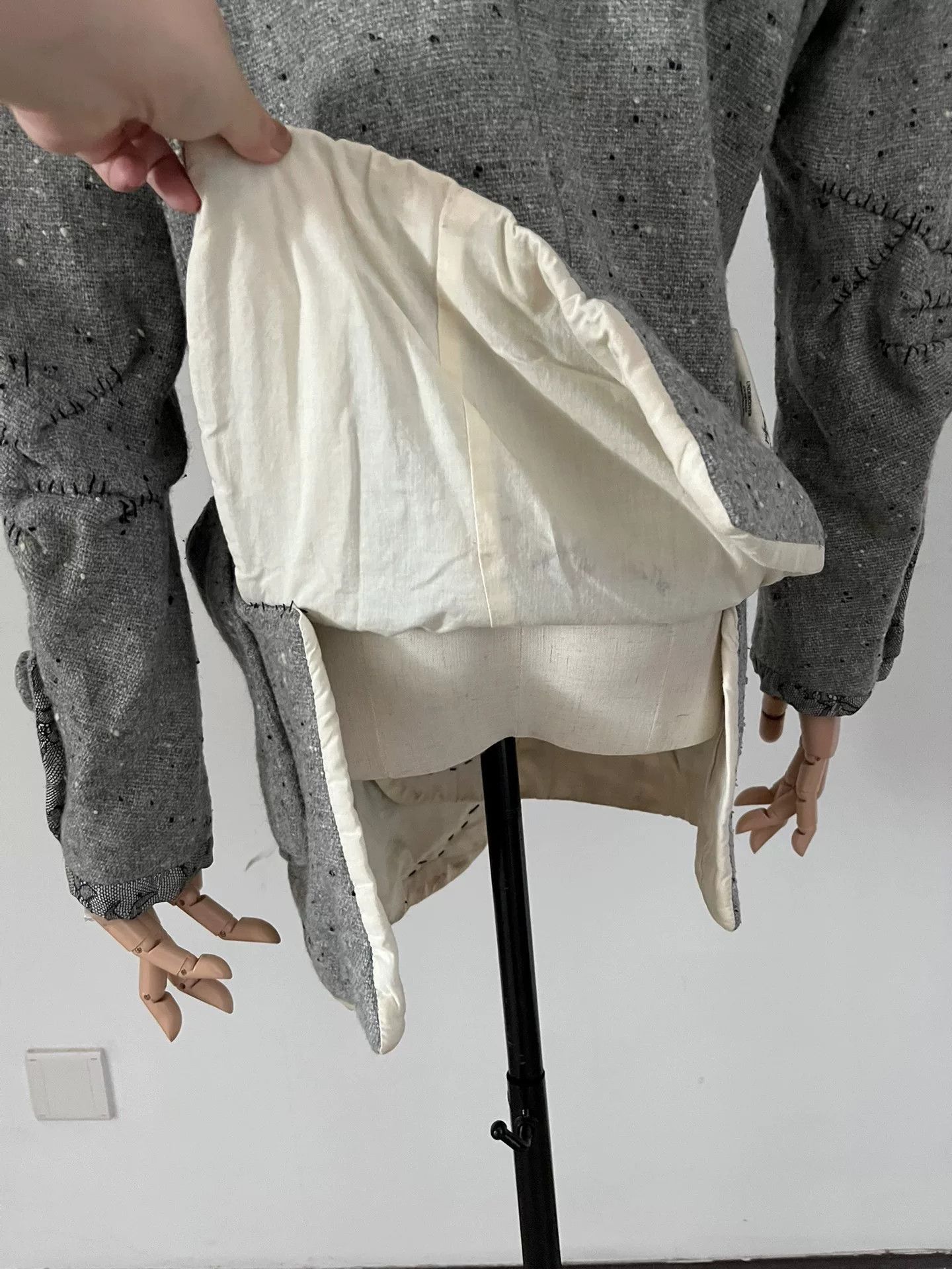 Undercover Undercover Gray Women's Suit Jacket Size M / US 6-8 / IT 42-44 - 8 Thumbnail