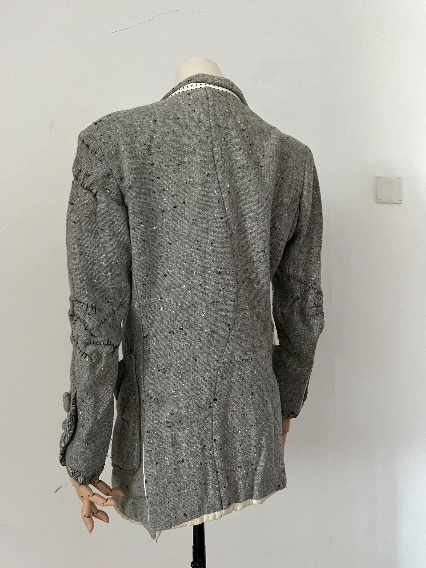 Undercover Undercover Gray Women's Suit Jacket Size M / US 6-8 / IT 42-44 - 2 Thumbnail