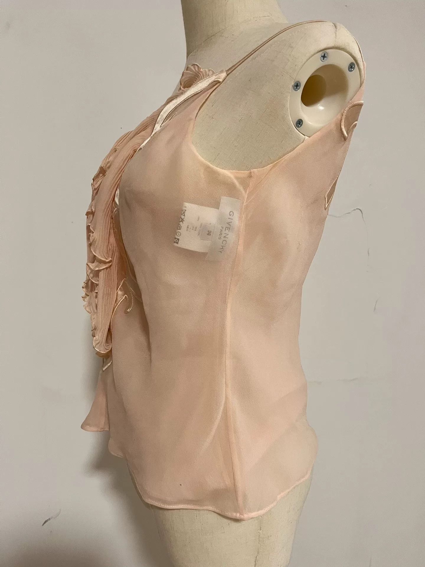 Givenchy Givenchy Pink Tulle Camisole Size M / US 6-8 / IT 42-44 - 4 Thumbnail