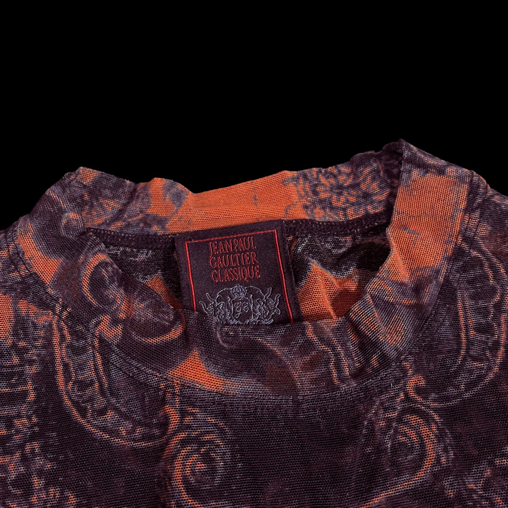 Jean Paul Gaultier Jean Paul Gaultier Portrait Mesh Top Size M / US 6-8 / IT 42-44 - 4 Thumbnail