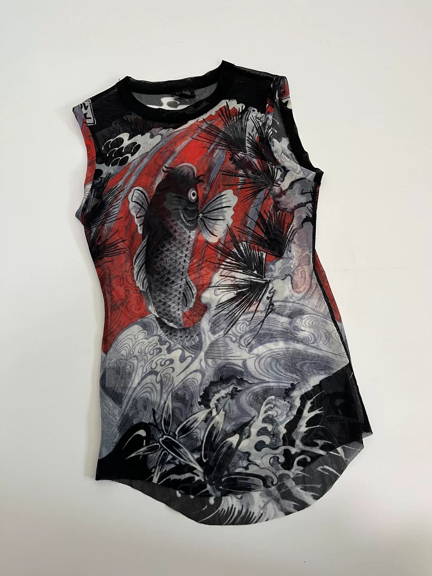 Jean Paul Gaultier Jean Paul Gaultier Koi Fish Mesh Top Size M / US 6-8 / IT 42-44 - 6 Thumbnail