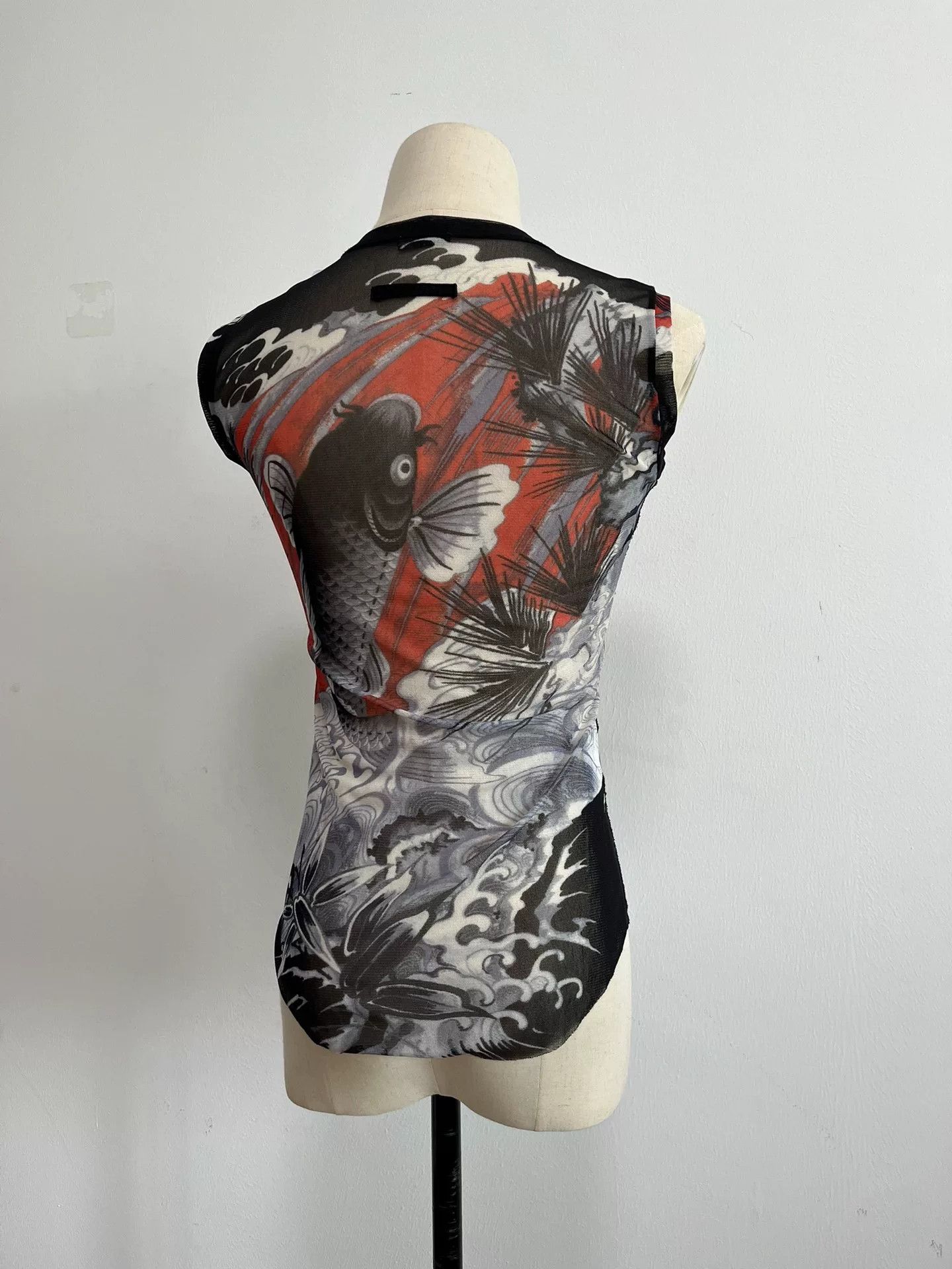 Jean Paul Gaultier Jean Paul Gaultier Koi Fish Mesh Top Size M / US 6-8 / IT 42-44 - 5 Thumbnail