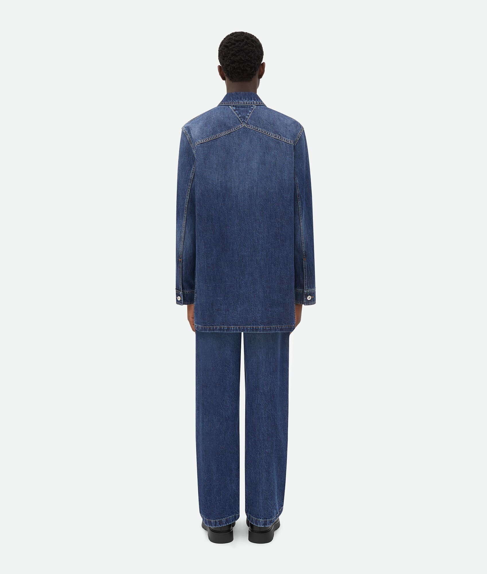 Bottega Veneta Medium Wash Denim Jacket Size US XS / EU 42 / 0 - 3 Thumbnail