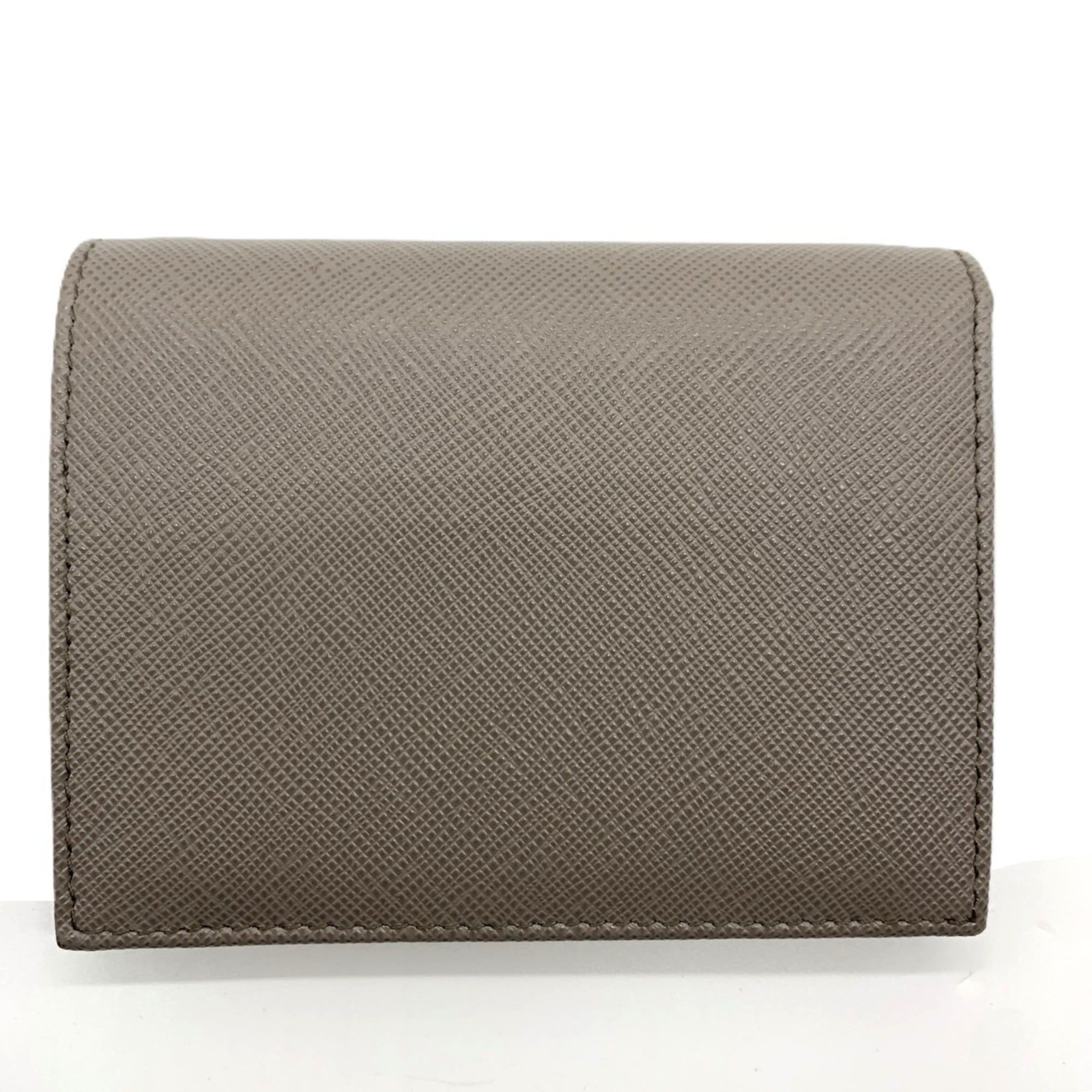 Prada Prada Bi-fold Wallet for Women, Greige Multicolor 1MV204 PRADA Size ONE SIZE - 2 Thumbnail