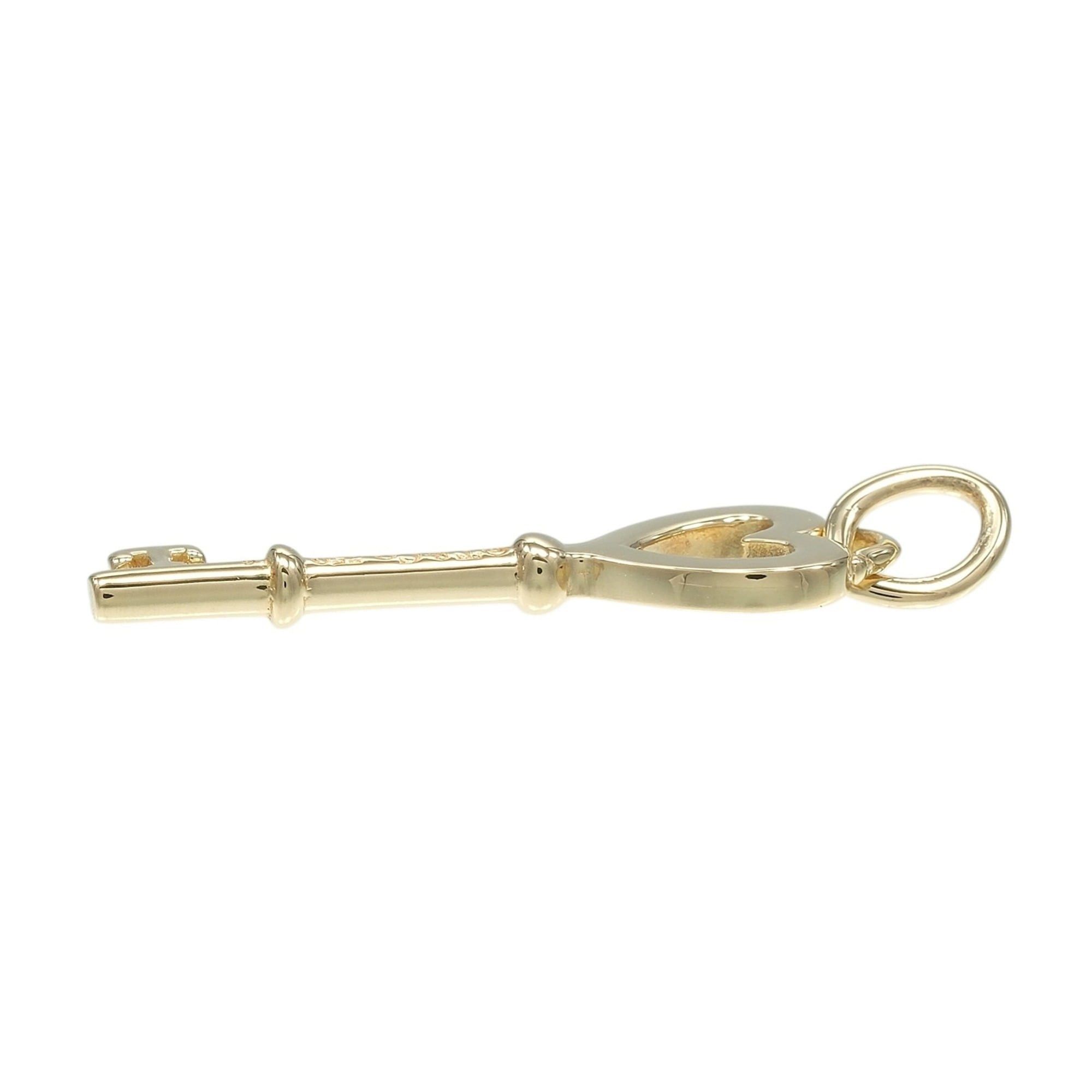 Tiffany & Co. Tiffany & Co. Heart Key Pendant Top, 18K Yellow Gold, Approx. 2.26g. Size ONE SIZE - 4 Thumbnail