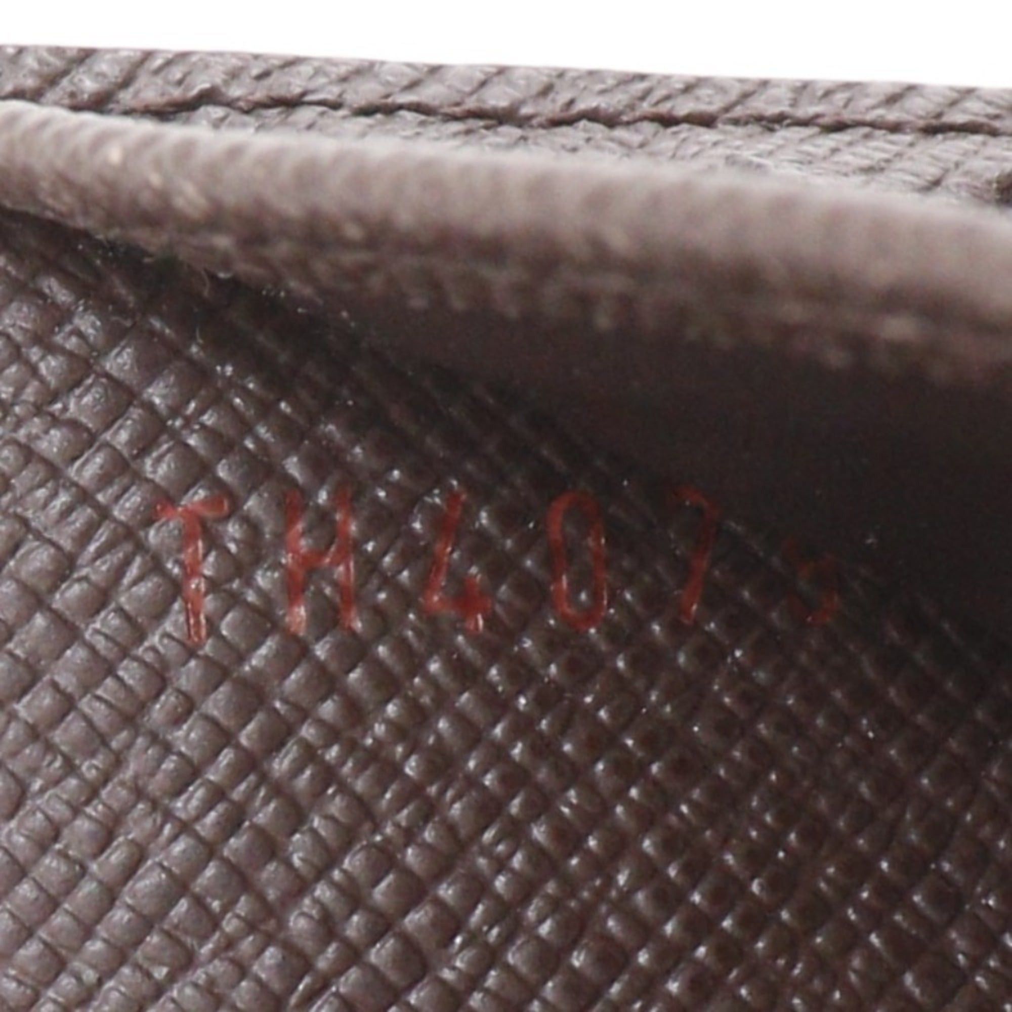 Louis Vuitton Louis Vuitton Portefeuille International Long Wallet N61217 Damier Canvas 2009 Brown TH4079 Snap Button Unisex Size ONE SIZE - 15 Thumbnail