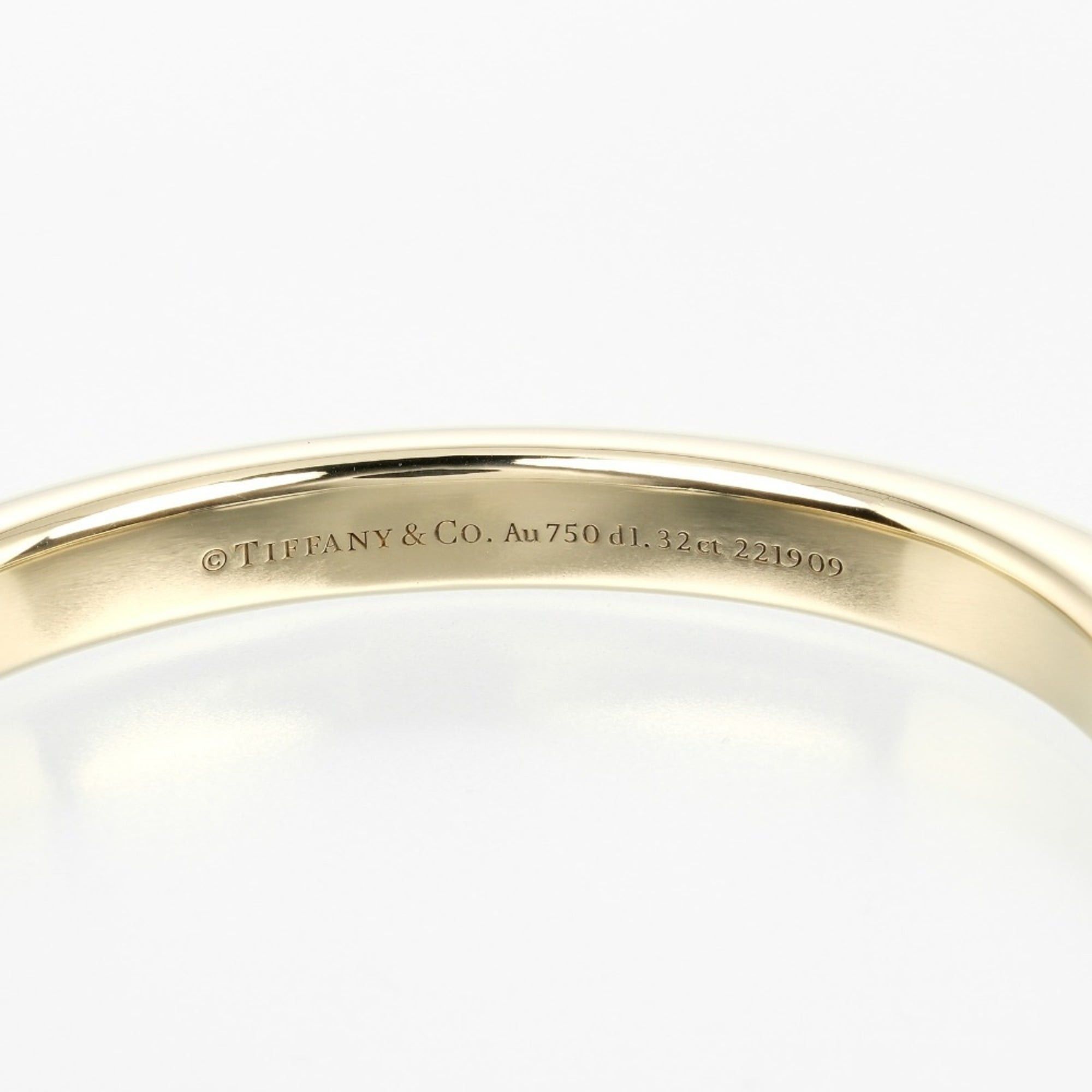 Tiffany & Co. Tiffany & Co. Lock Bracelet, 18K Yellow Gold x White Diamond, Approx. 38g, Women's. Size ONE SIZE - 4 Thumbnail