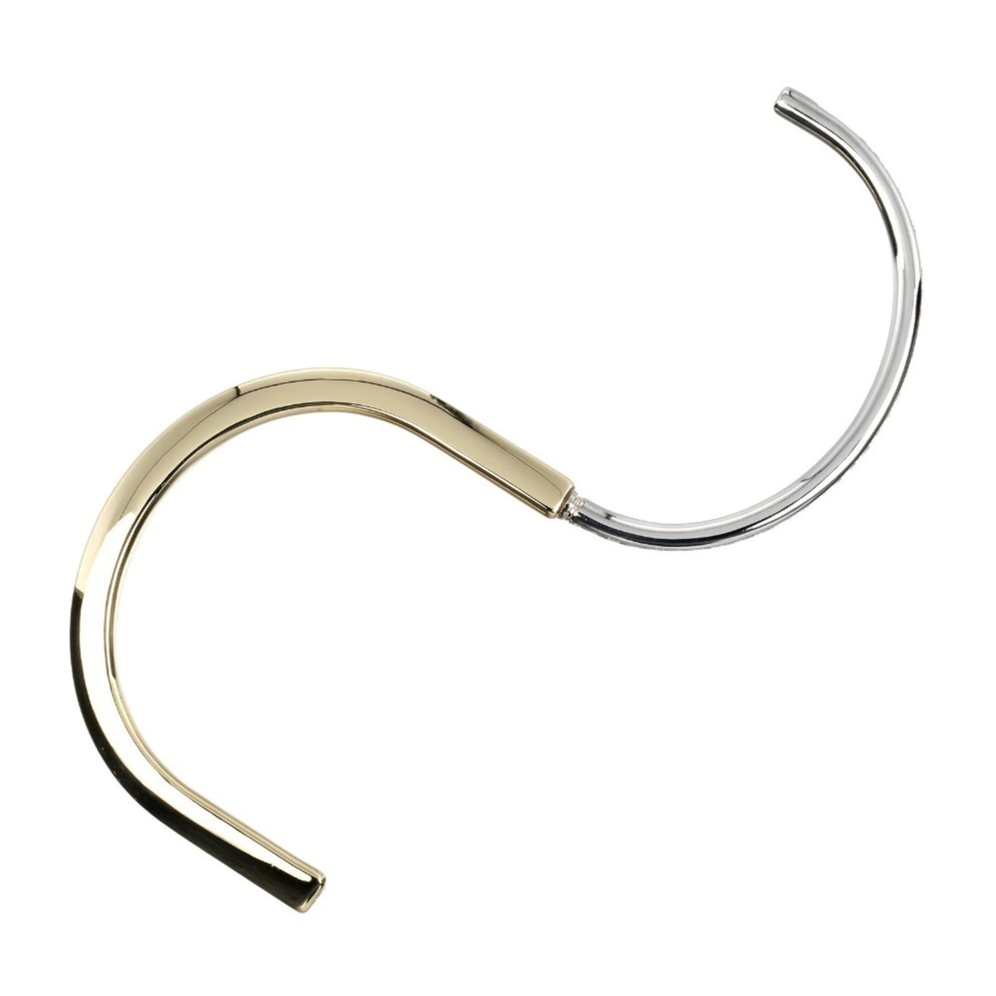 Tiffany & Co. Tiffany & Co. Lock Bracelet, 18K Yellow Gold x White Diamond, Approx. 38g, Women's. Size ONE SIZE - 3 Thumbnail
