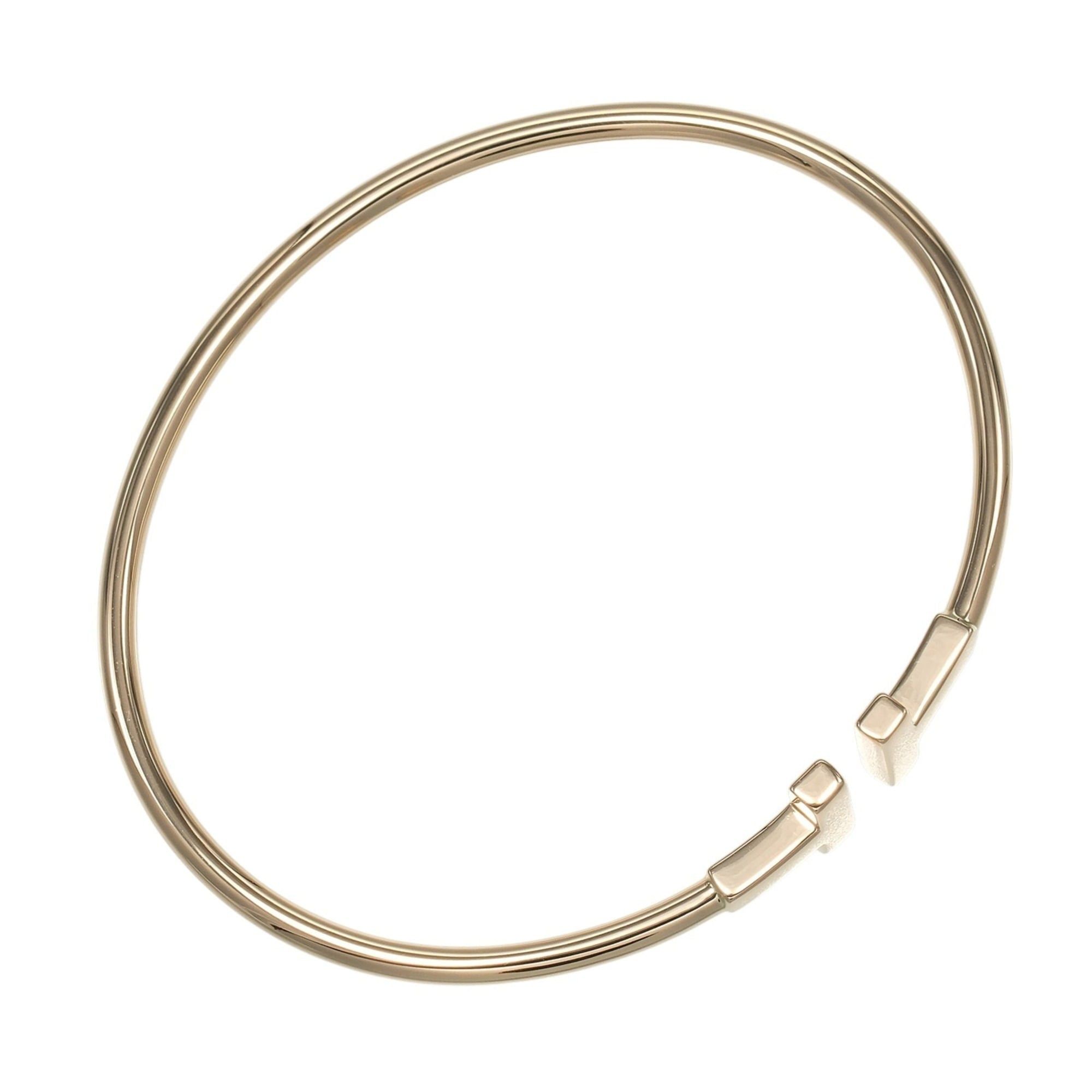 Tiffany & Co. Tiffany & Co. T-Wire Bracelet, Inner Circumference Approx. 15.5cm, 18K Pink Gold, 7.78g. Size ONE SIZE - 3 Thumbnail