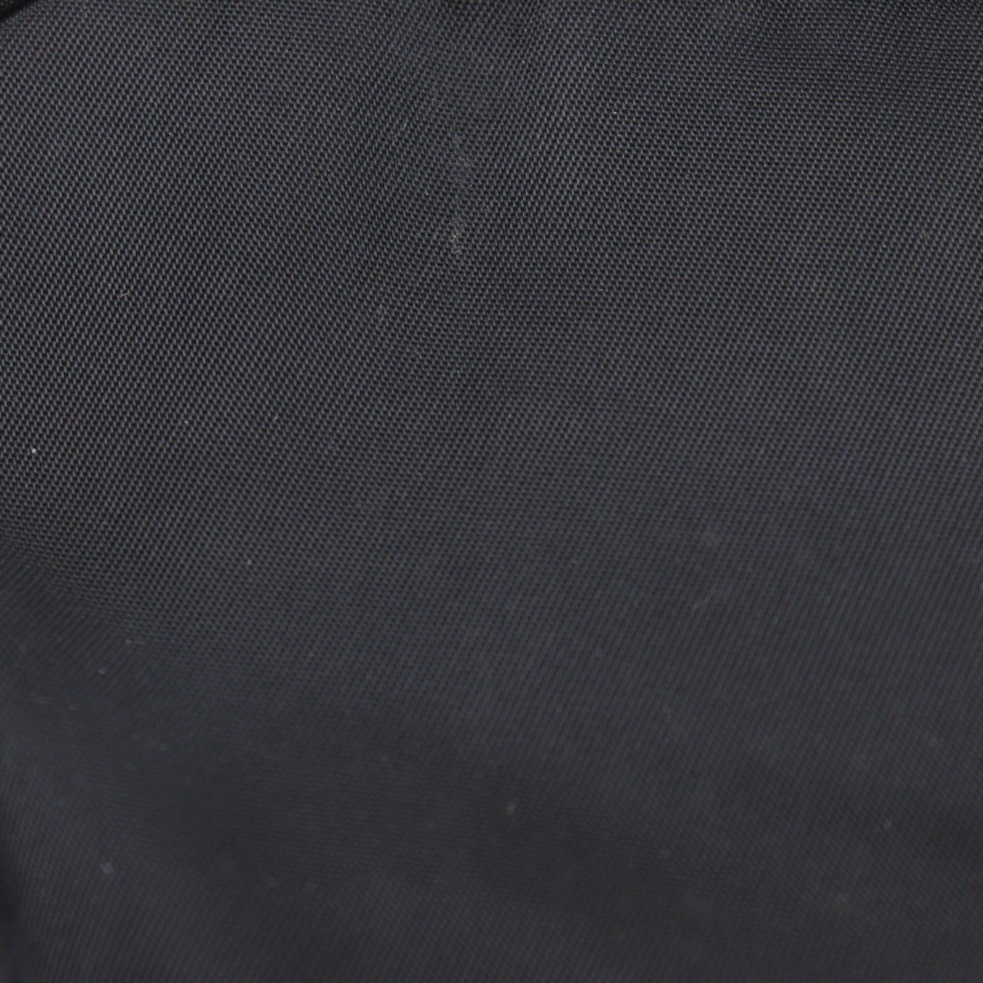 Prada Prada Mini Boston Handbag, Nylon, Black, A5 Size, Zipper, Women's Size ONE SIZE - 9 Thumbnail