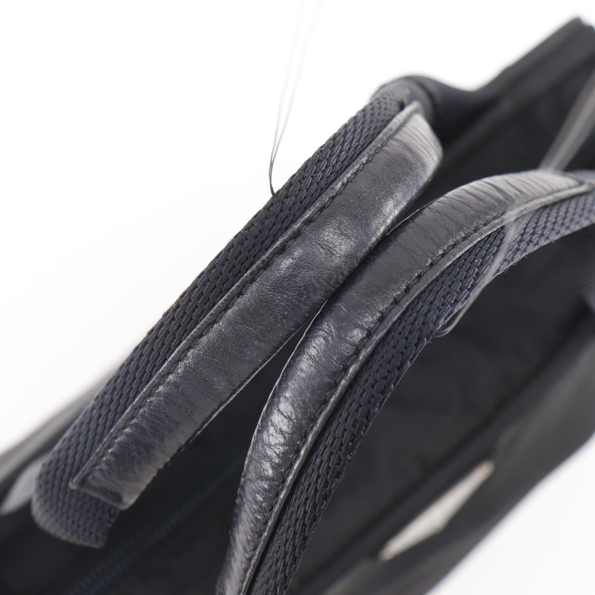 Prada Prada Mini Boston Handbag, Nylon, Black, A5 Size, Zipper, Women's Size ONE SIZE - 5 Thumbnail